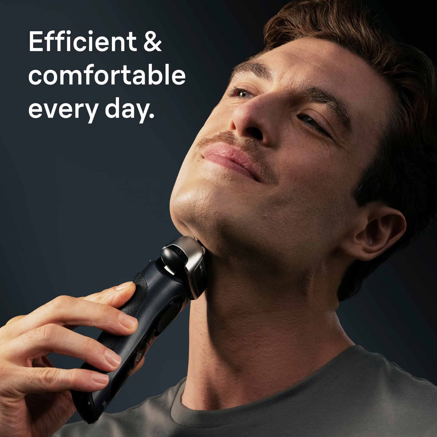 Braun Series 8 Electric Shaver for Men, Wet & Dry Foil Razor, 5-in-1 SmartCare Clean & Charge Center, Built-in Precision ProTrimmer, Travel Case, Dark Blue 8560cc