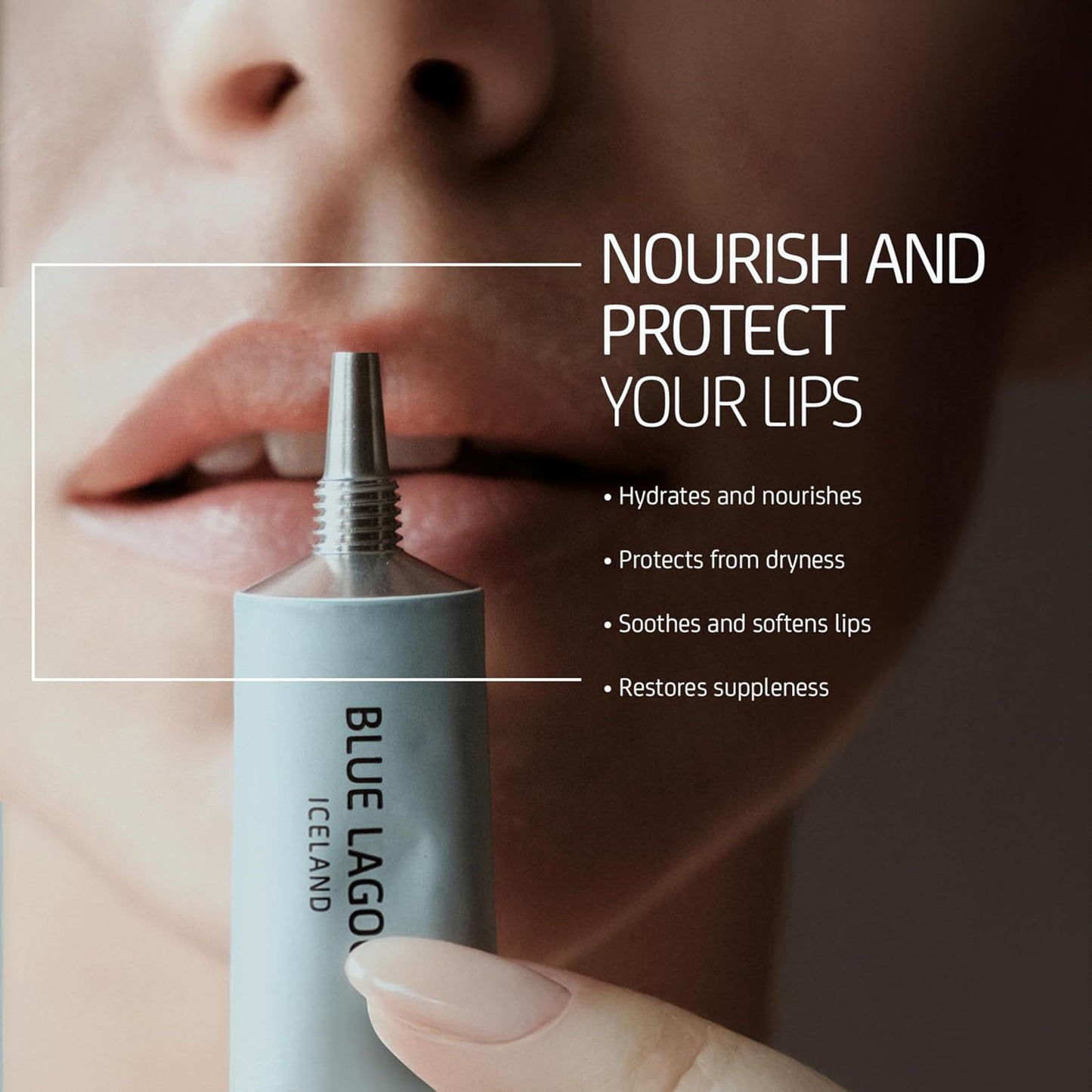 Blue Lagoon Skin Science - Nourishing Plumping Lip Balm | Bioactive Icelandic Skincare (0.33 oz | 10 ml)
