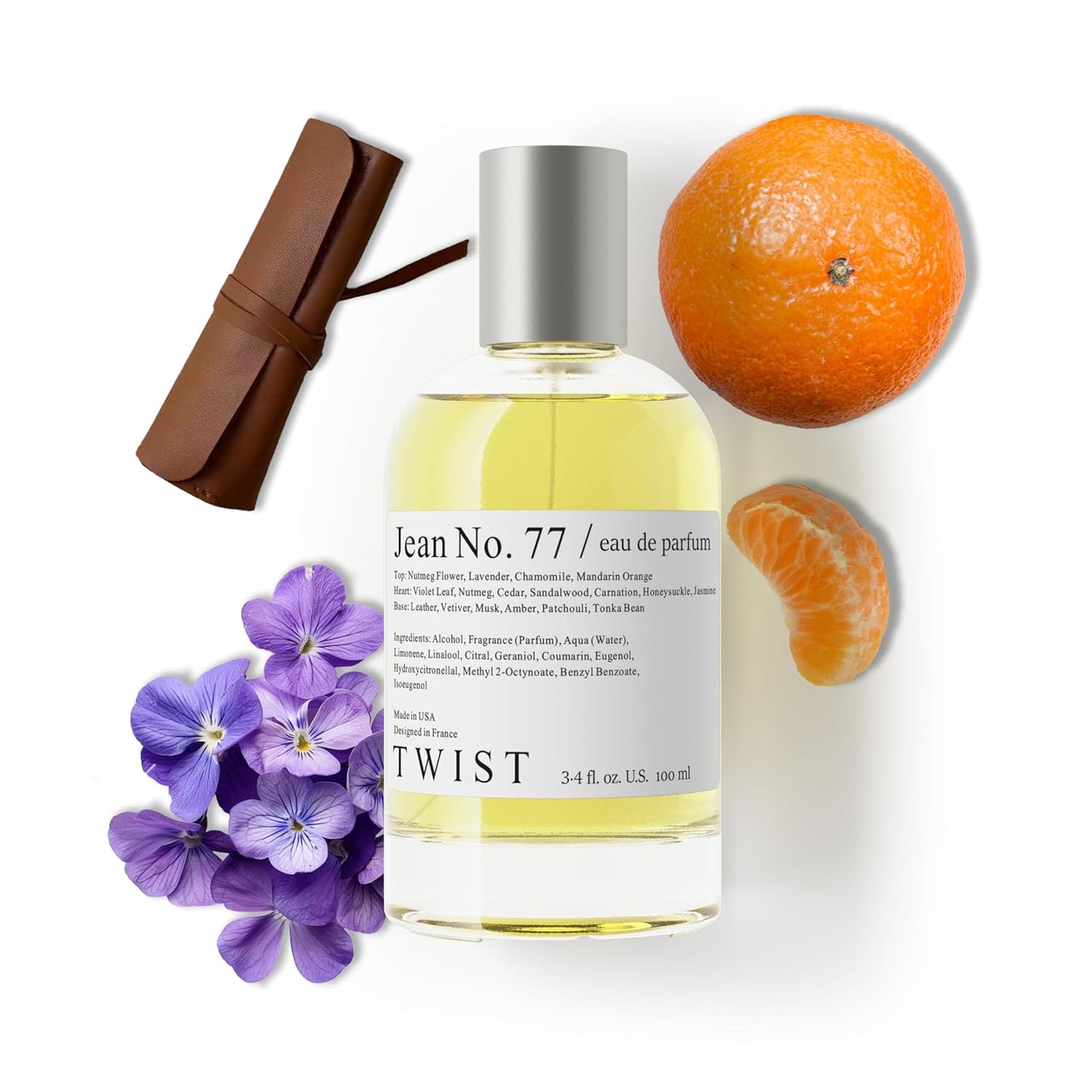 Eau De Parfum Inspired by Burberry Her - Long-Lasting Strawberry & Vanilla Fragrance Spray | 100 ml | Vegan & Clean Ingredients