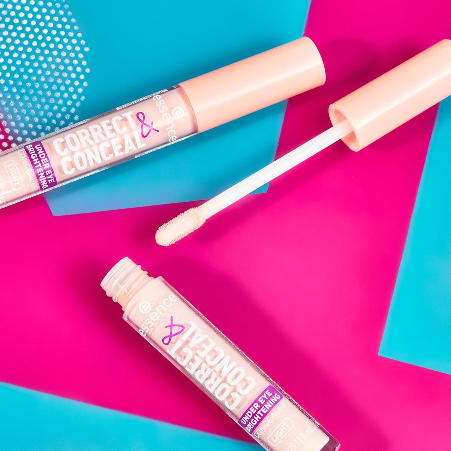 Correct & Conceal Under Eye Brightening Concealer - Lightweight, Buildable Formula | Vegan & Cruelty Free | 10 Light