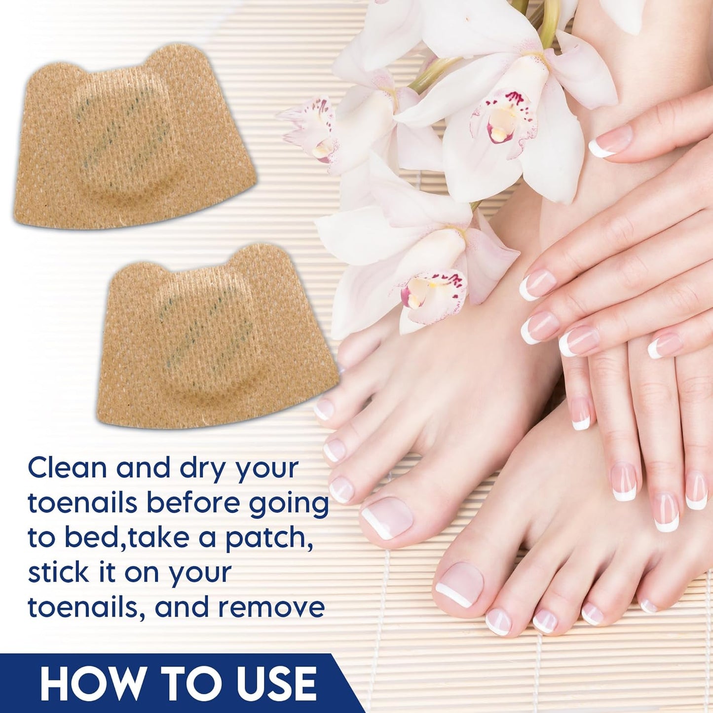 32 Pcs Hydrogel Toenail Treatment Patches - Extra Strength for Ingrown Toenail Care | Overnight Repair