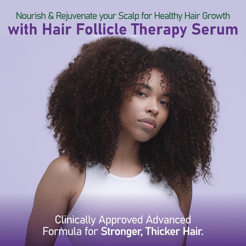 NouriTress Hair Follicle Therapy Serum - Advanced Scalp Treatment with Rosemary & Castor Oil, Clinically Proven to Strengthen, Soothe Scalp & Reduce Thinning for Fuller-Looking Hair - 2 Fl Oz
