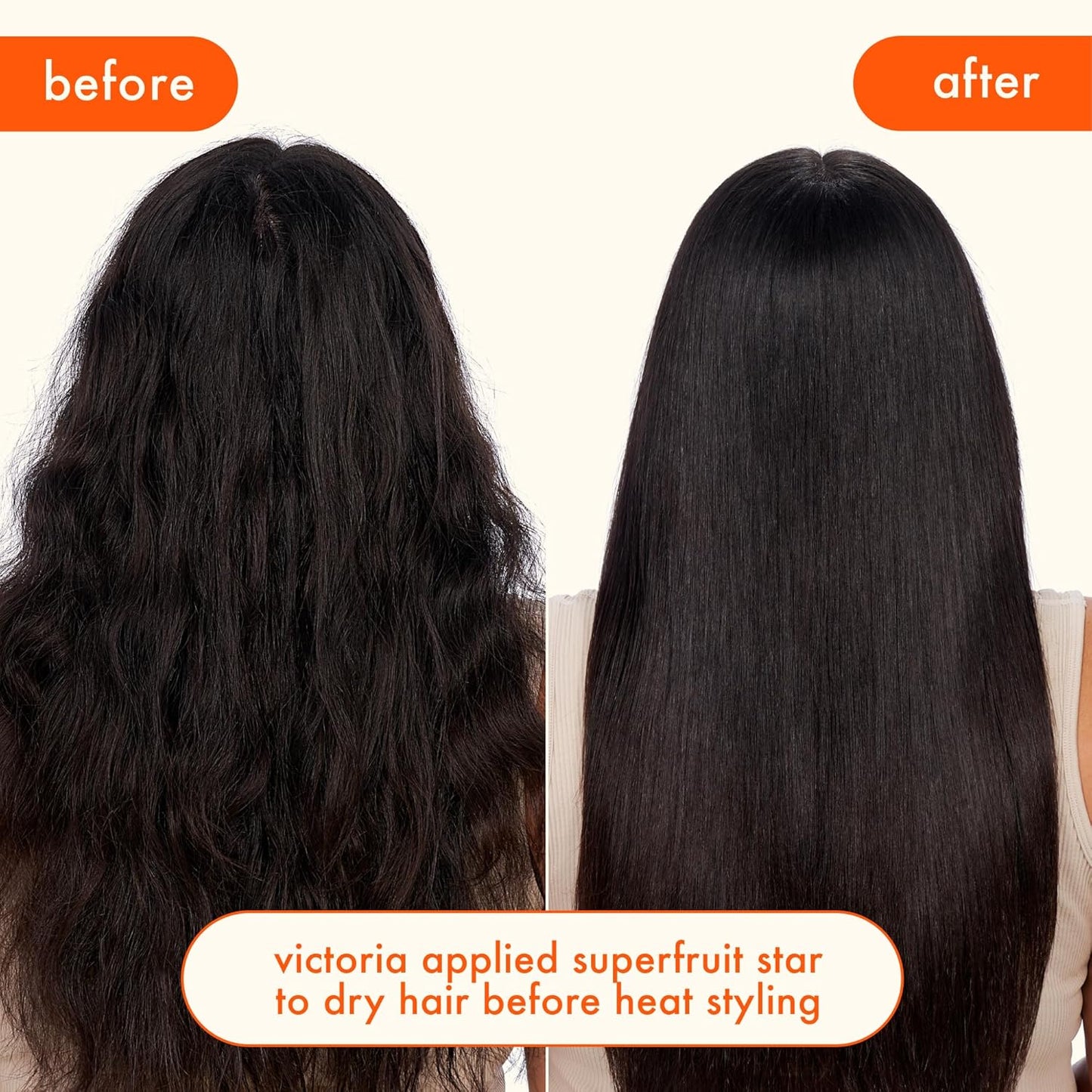 Amika Superfruit Star Lightweight Hair Styling Oil - Heat Protection, Strengthens & Smooths Frizz | For All Hair Types