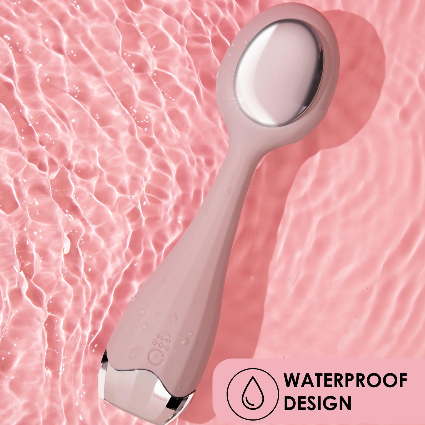 JAPONESQUE SKINTherapy Rejuvenating Sonic Facial Cleanser, Rechargeable Waterproof Cleansing Device with Silicone Brush - Lift, Firm, and Tone Skin