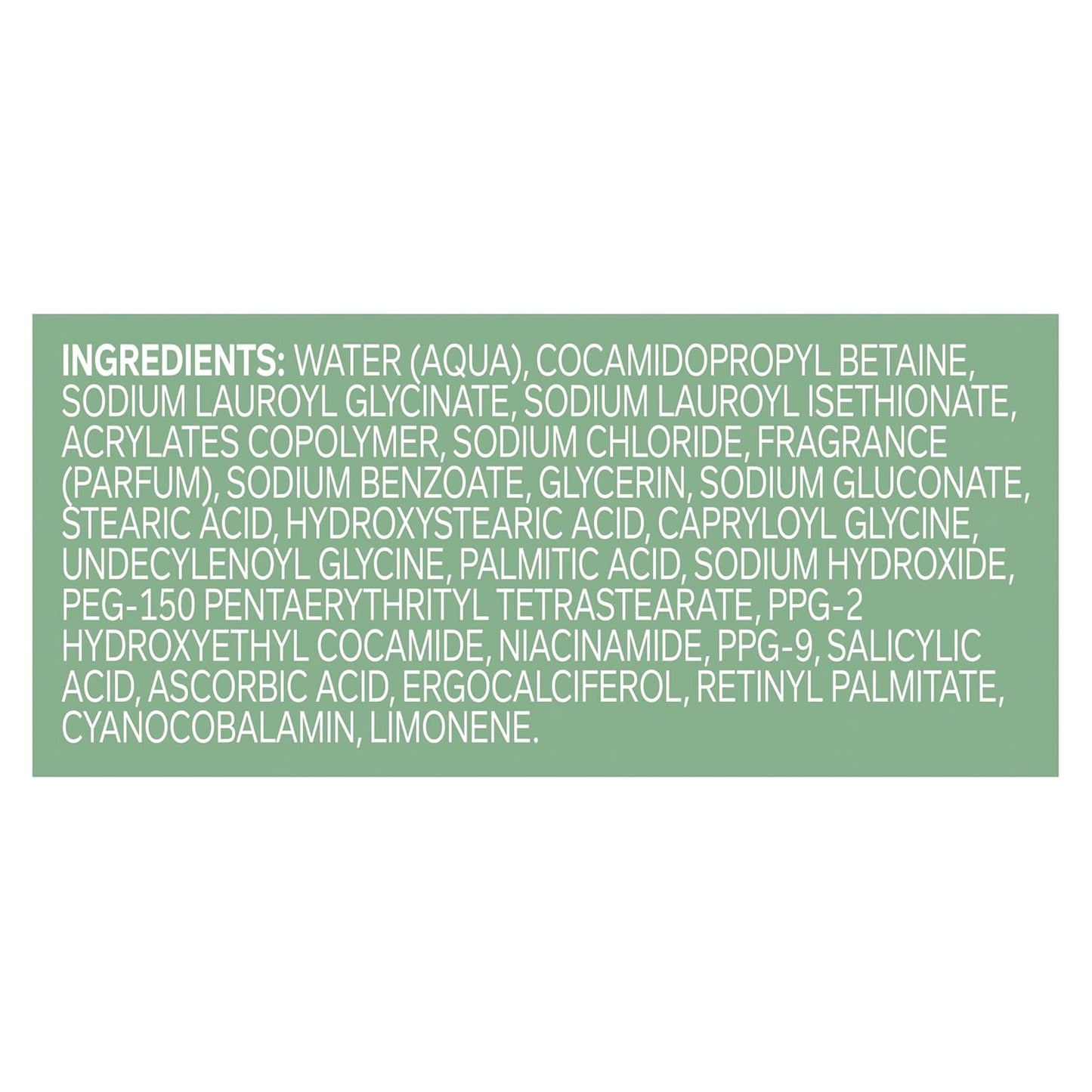 OLLY Body Wash - Clear Mood + Skin with Salicylic Acid, Niacinamide & Vitamin A | 17 Fl Oz for Smoother Skin