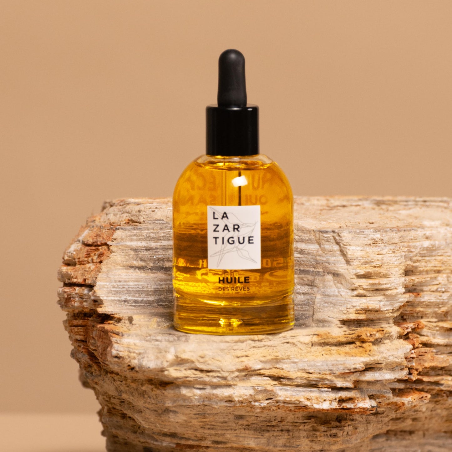 Lazartigue Huile des Rêves Nourishing Dry Oil for Hair, Adds Shine & Nourishment with Argan, Apricot & Camellia Oils, Vegan, Sulfate & Silicone Free, 1.7 Fl Oz