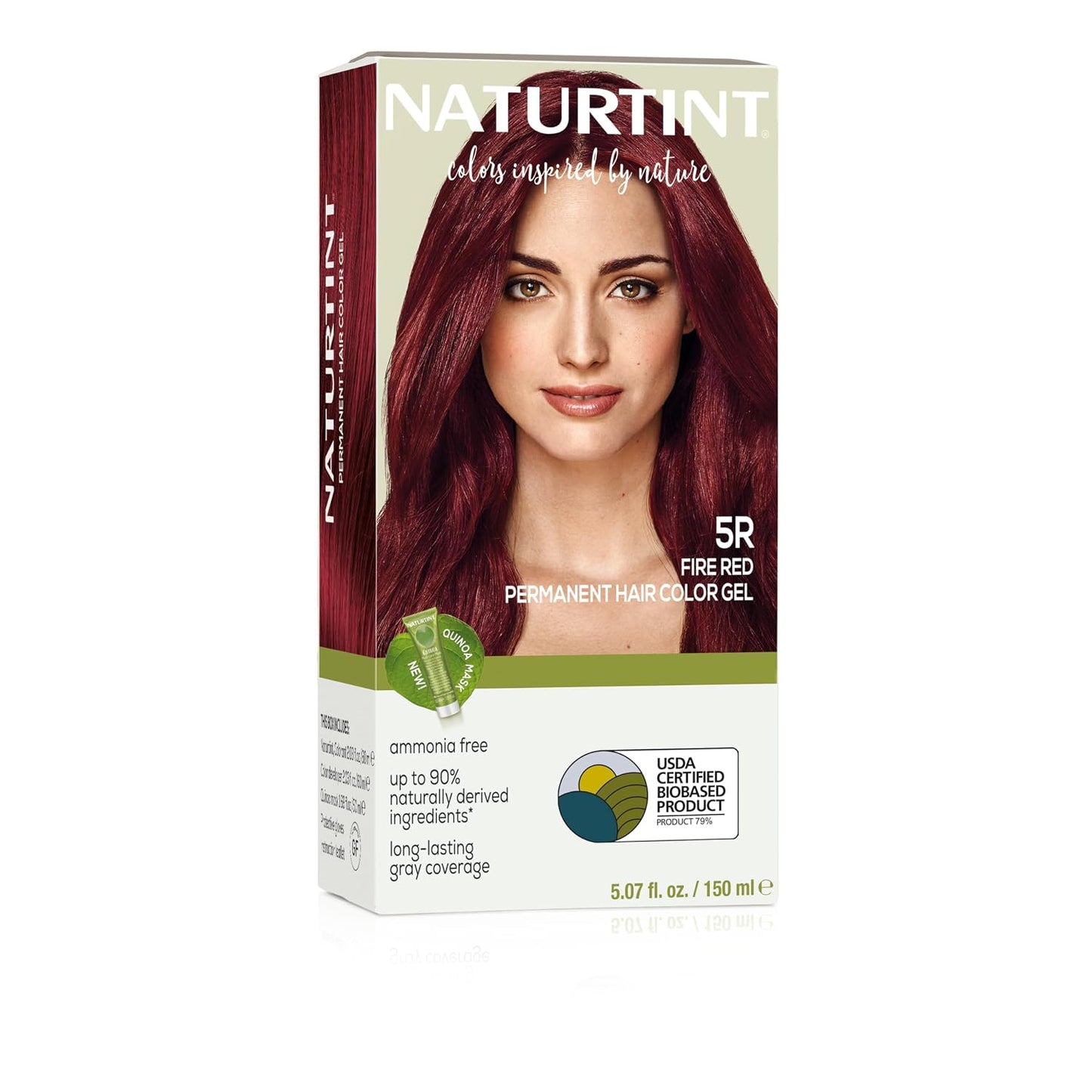 Naturtint 7N Hazelnut Blonde Permanent Hair Color | Ammonia-Free, Vegan, 100% Gray Coverage, Long-Lasting Results