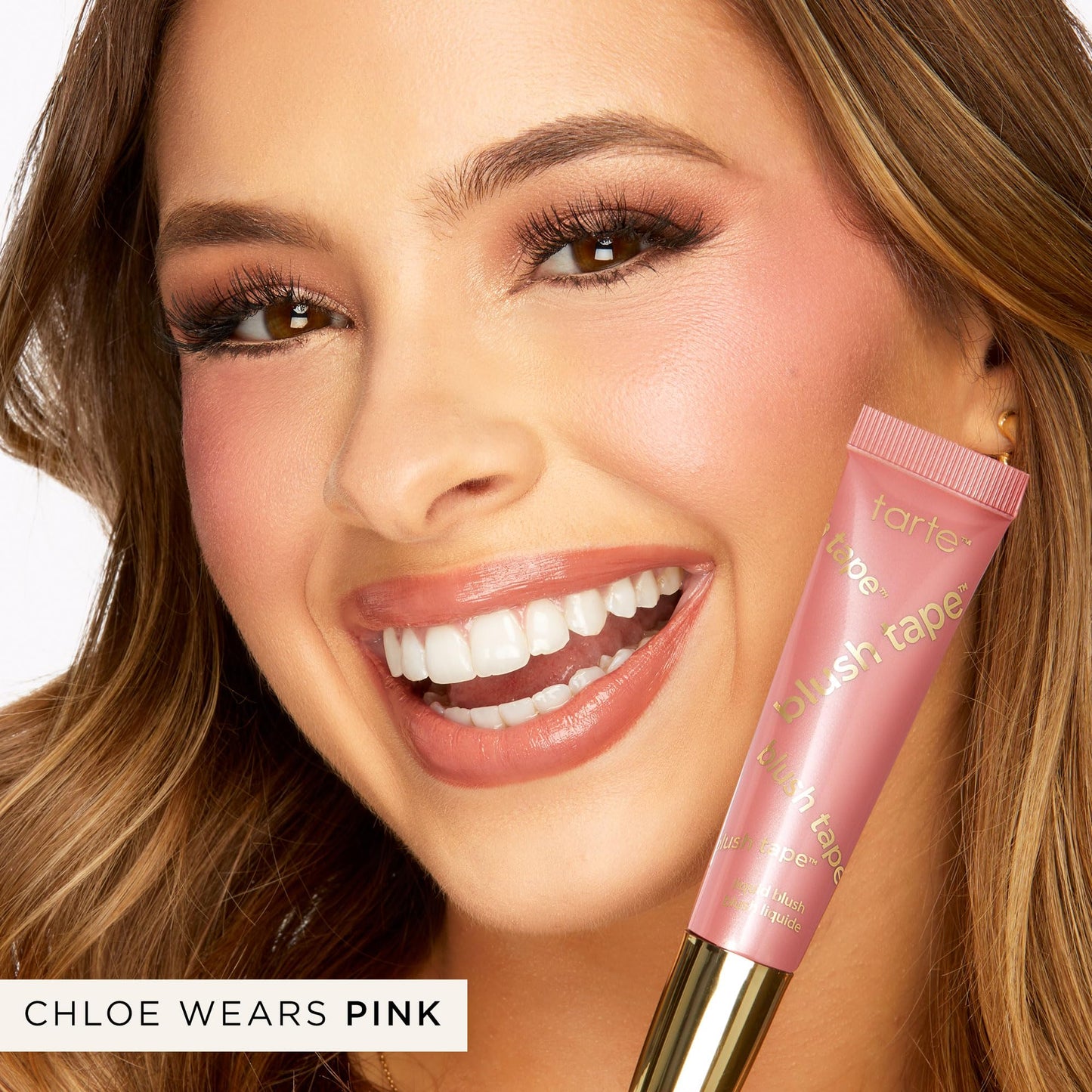 tarte blush tape liquid blush – Buildable Cream Cheek Makeup, Lightweight Formula, Blurs appearance for Radiant Glow, Vegan & Cruelty-Free, full size, pink