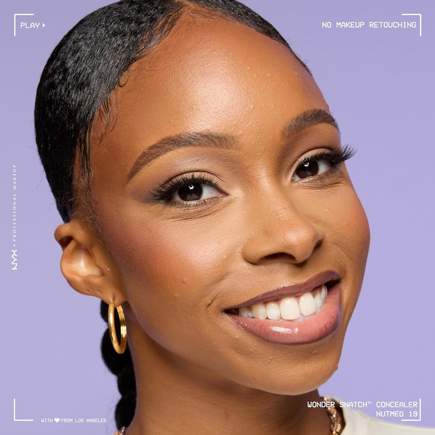 NYX Wonder Snatch Concealer - Brightening & Lifting Full Coverage, 24HR Wear, Vegan | Nutmeg Shade