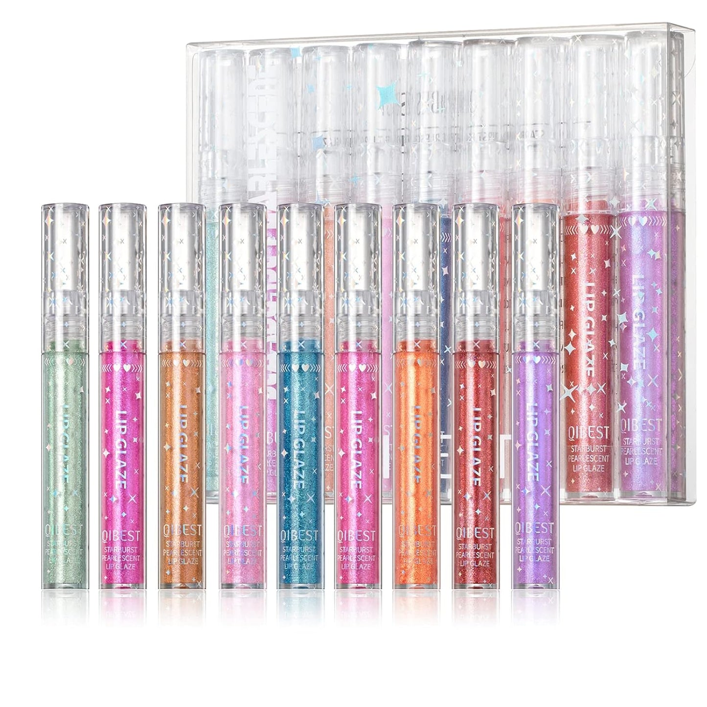 Shimmery Lip Gloss Set for Girls & Teens | Long-Lasting, Moisturizing Formula | Glossy Finish
