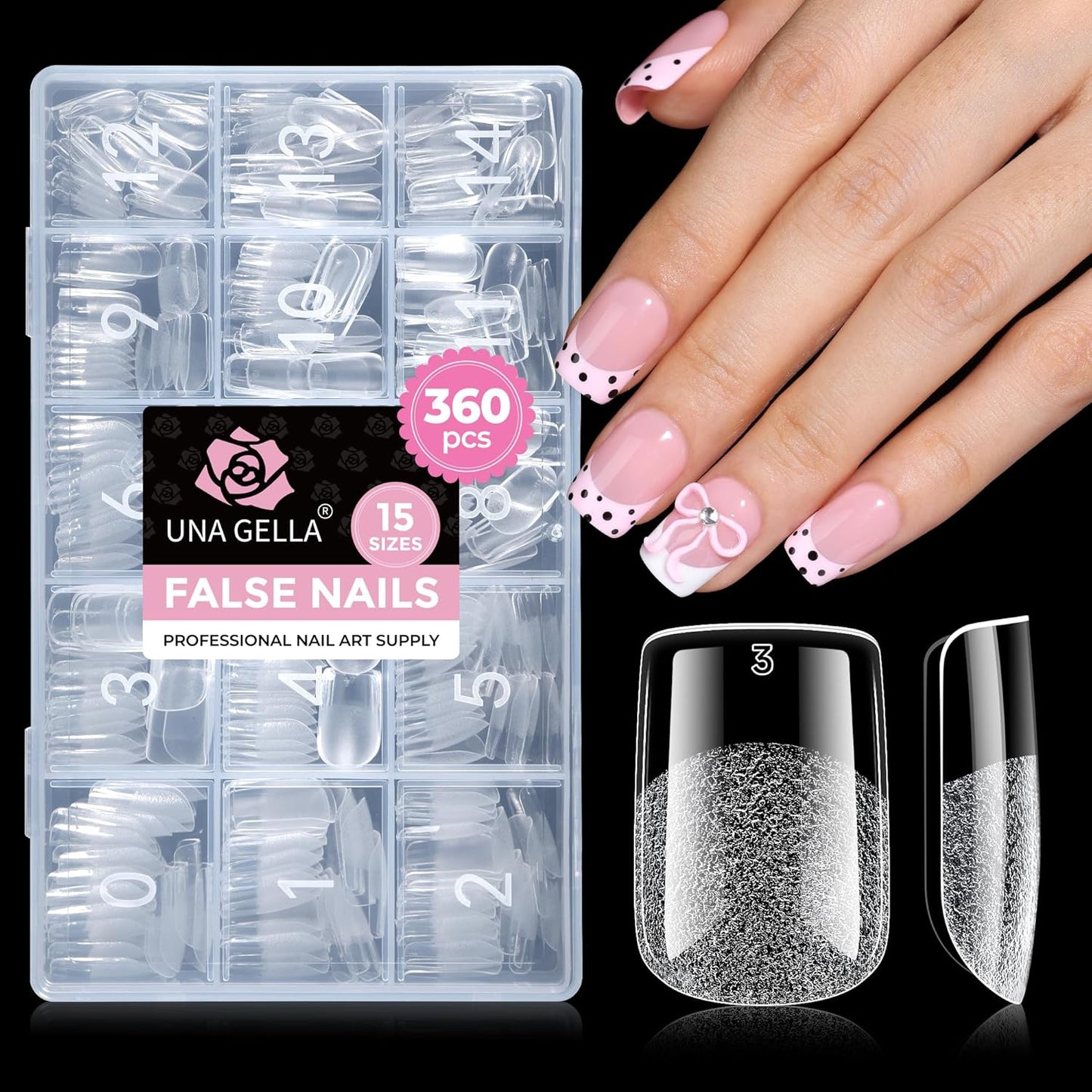 Super Strong Nail Glue - 10ml Quick Drying Gel for Press-On Nails | Long-Lasting & No Lamp Needed