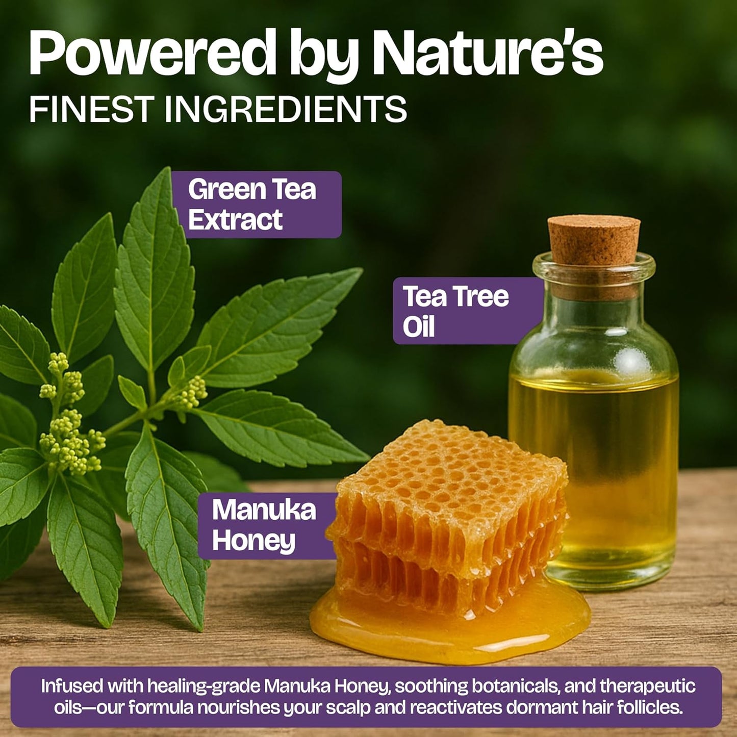 Psoriasis Shampoo - Antifungal Treatment for Eczema, Folliculitis & Seborrheic Dermatitis | Manuka Honey Formula