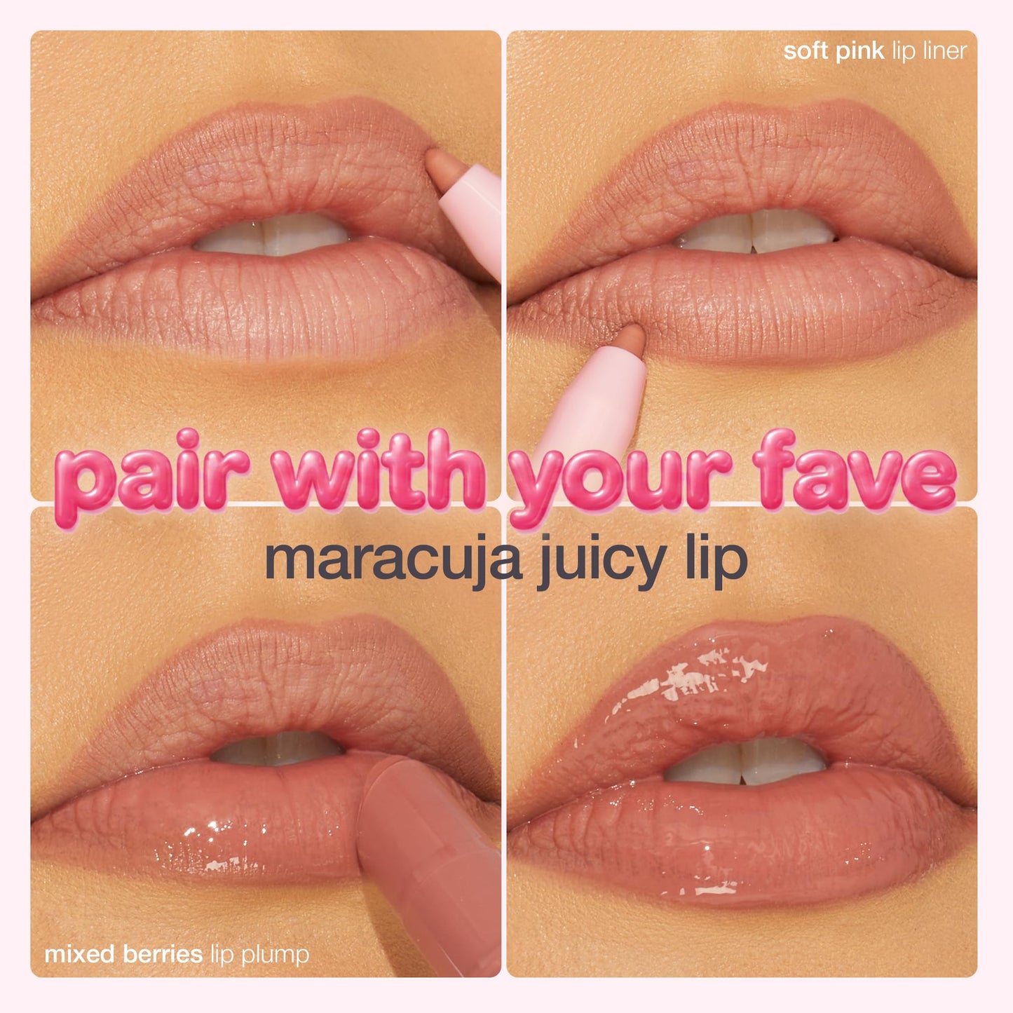 tarte maracuja juicy lip liner – Creamy, Matte, Lip Liner with Hyaluronic Acid with Vitamin E, Vegan & Cruelty-Free, full size, rosy brown