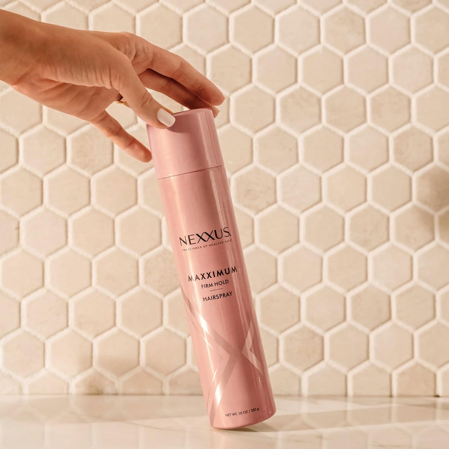 Nexxus Maxximum Finish Firm Hold Hairspray - STYLEPROTECT Technology | 10 oz