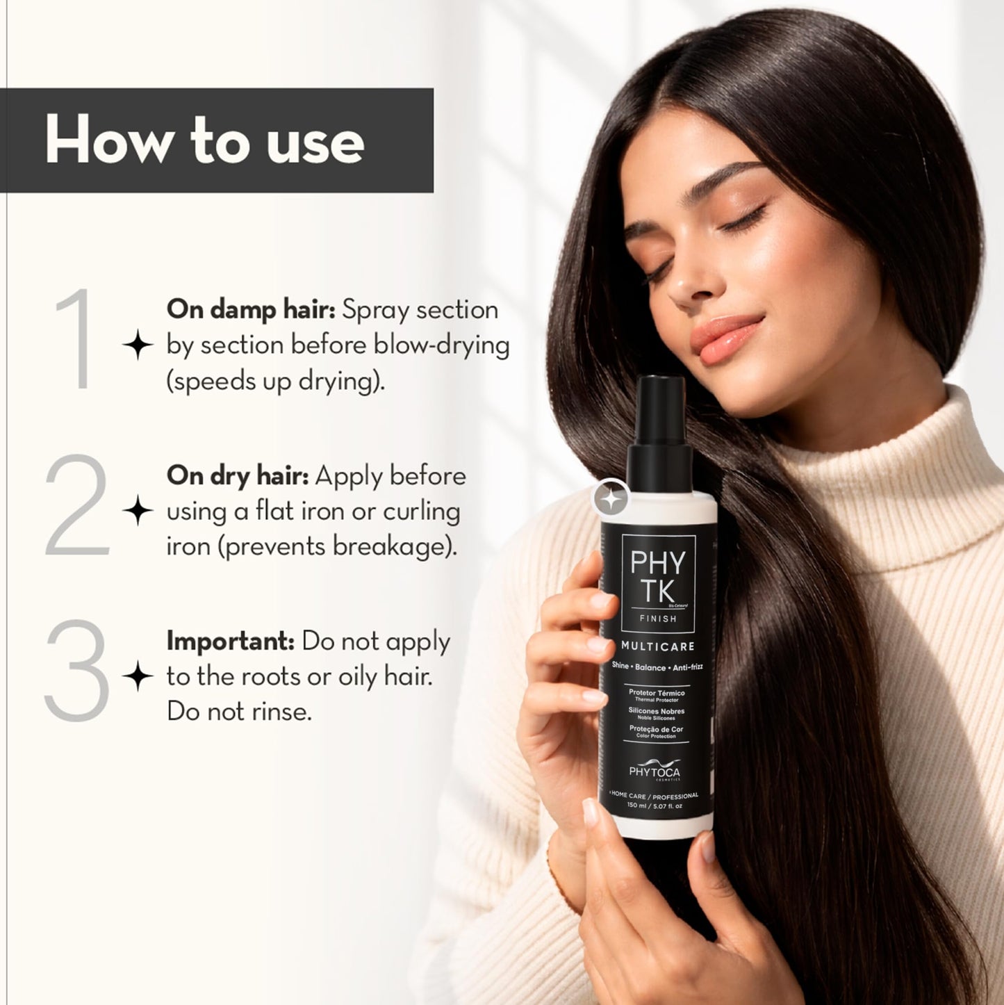 Phytoca Multicare Heat Protectant Spray, 5.07 Fl oz