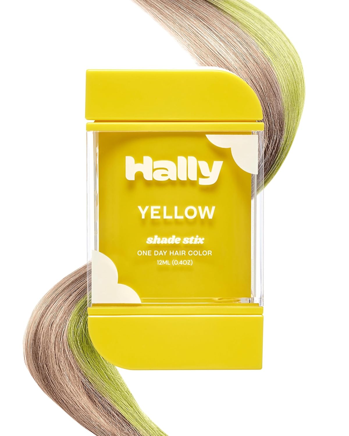 Temporary Hair Color Stix - Hally Blue Washable Hair Chalk for Kids, Teens & Adults | 12 ml Hair Makeup for Festivals & Parties