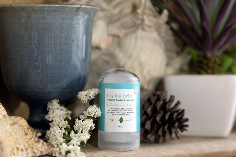 Thai Mineral Crystal Deodorant Stones (2 Pack, 60g Each) – All Natural Deodorant for Women & Men, Unscented Mineral Salt Deodorant, Alum Stone Formula, Free From Aluminum Chlorohydrate or Zirconium