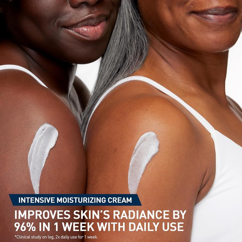 CeraVe Intensive Moisturizing Cream - 72H Hydration & Shea Butter Body Lotion for Extremely Dry Skin, 19oz