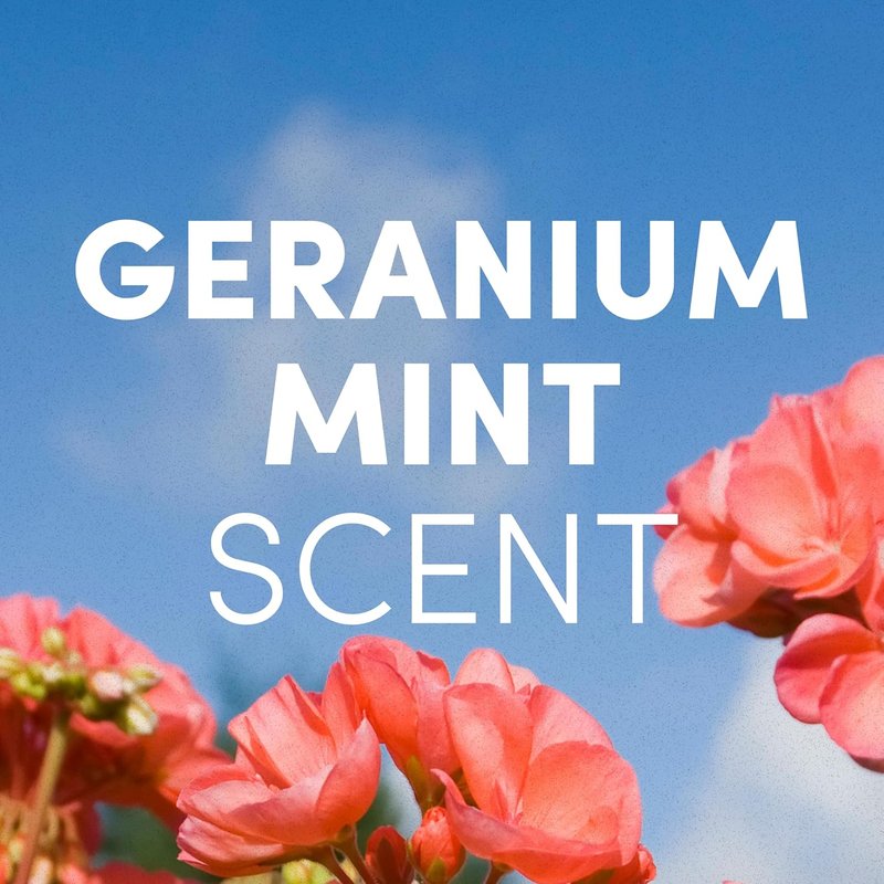 Foaming Hand Soap - Gentle & Moisturizing with Essential Oils | Geranium Mint, 128 Fl Oz