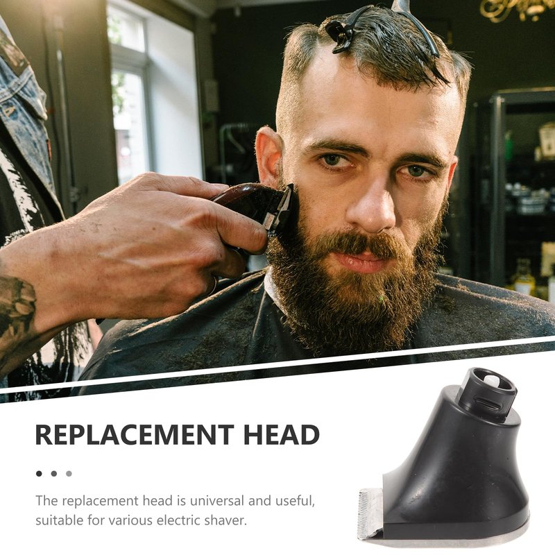 minkissy 3Pcs Universal Electric Shaver Replacement Heads for Men Detachable Shaver Head Set Compatible with Various Electric Razors Easy to Install and Replace
