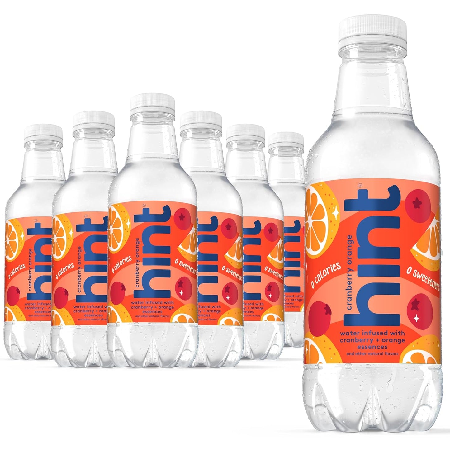 Hint Infused Bottled Water Variety Pack - Sugar-Free, Zero Calorie Natural Flavors | 16 Fl Oz (Pack of 12)