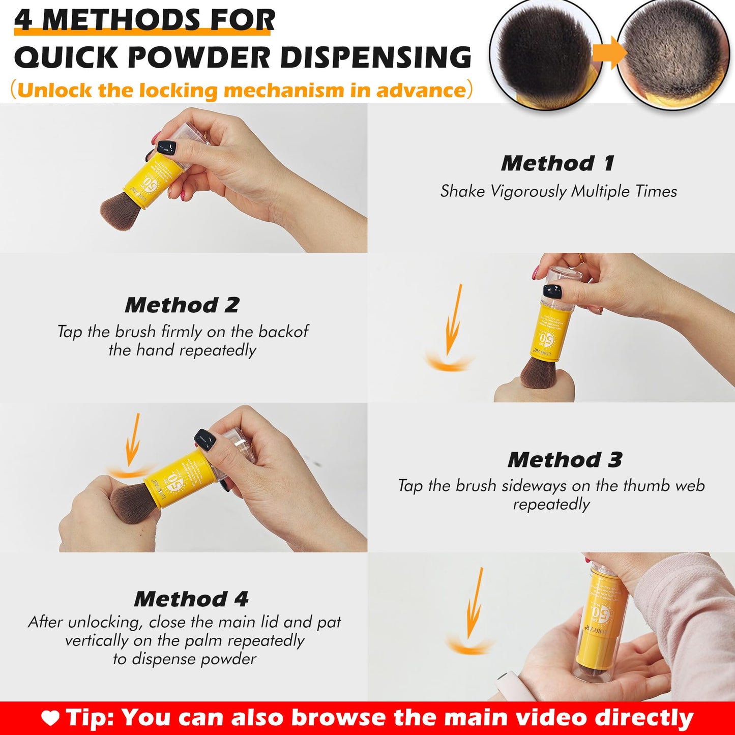 Mineral Powder Sunscreen Setting Makeup