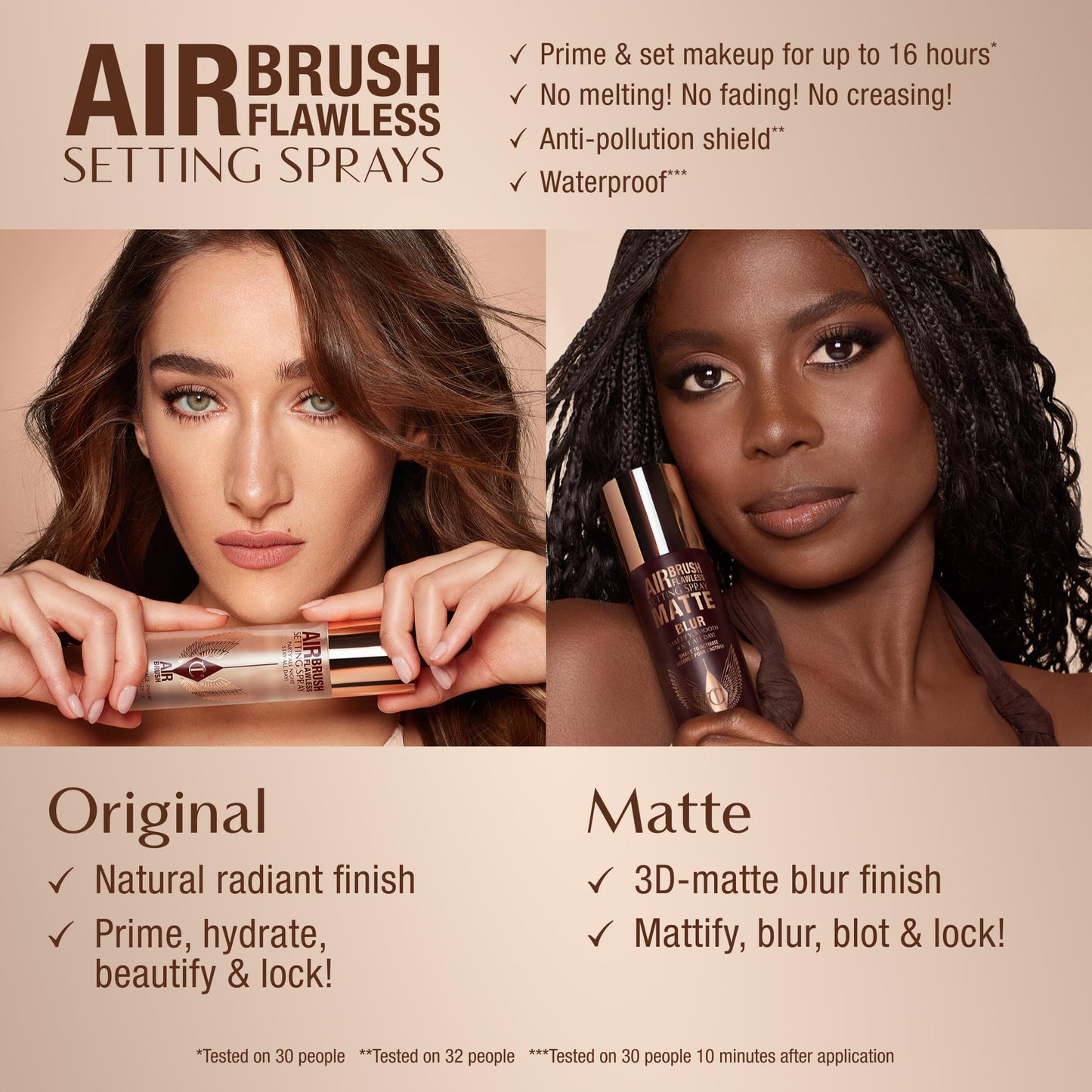 Charlotte Tilbury Airbrush Flawless Setting Spray - Hydrating & Waterproof
