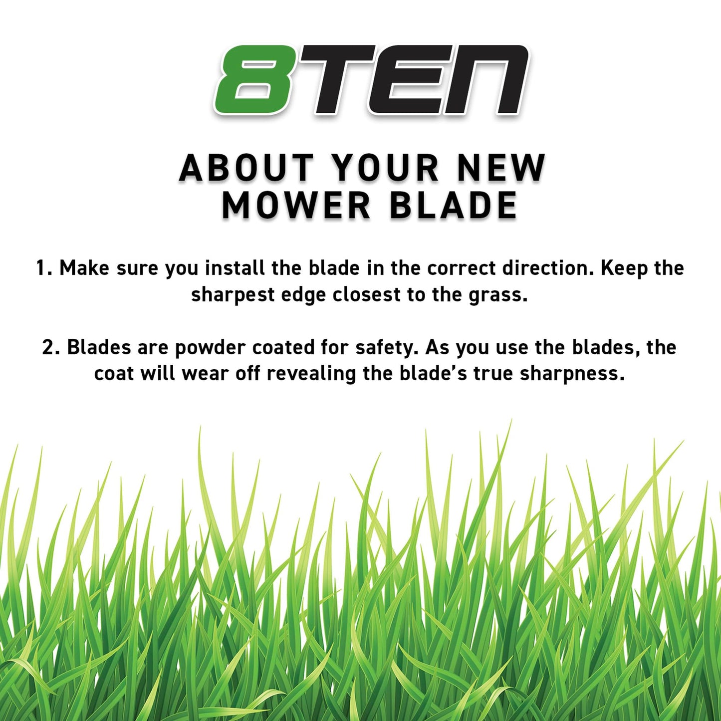 LawnRAZOR Blade for Cub Cadet MTD XT1-LT42 XT2-LX42 42-Inch Deck 742P05177A-X 742-05177A-X (Toothed) 2 Pack