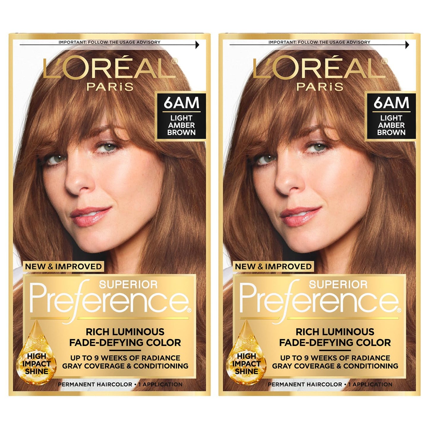 L'Oreal Paris Hair Color - Superior Preference Dark Ash Blonde 7A | Fade-Defying Permanent Dye for 9 Weeks of Radiance