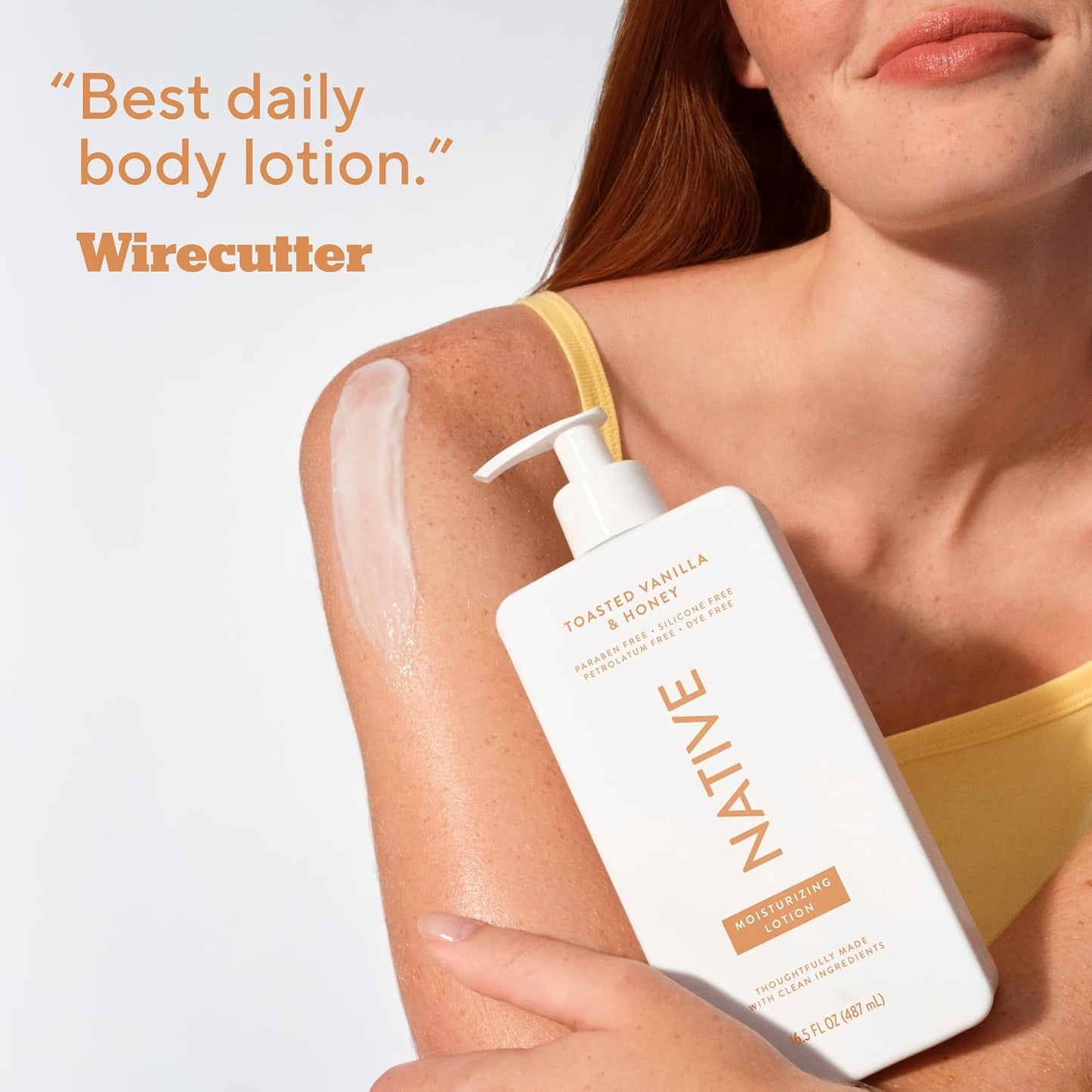 Body Lotion with Plant-Based Moisturizers - Restores Dry Skin, Toasted Vanilla & Honey | 16.5 fl oz