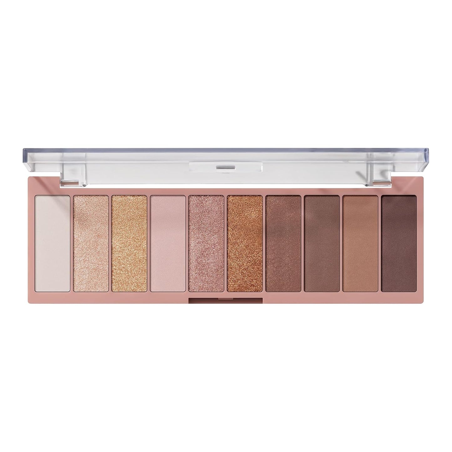e.l.f. Perfect 10 Eyeshadow Palette - Ten Ultra-Pigmented Neutral Shades | Blendable Vegan Formula