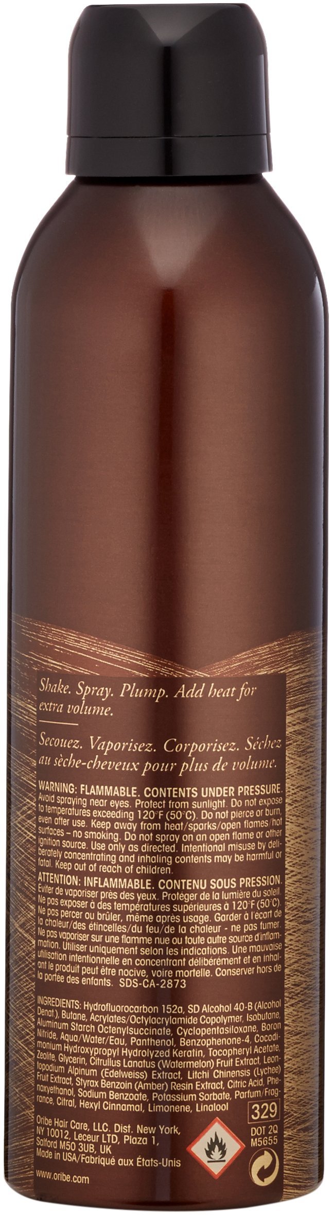 Oribe Thick Dry Finishing Spray - Adds Body, Volume, Thickness & Hold - 7oz