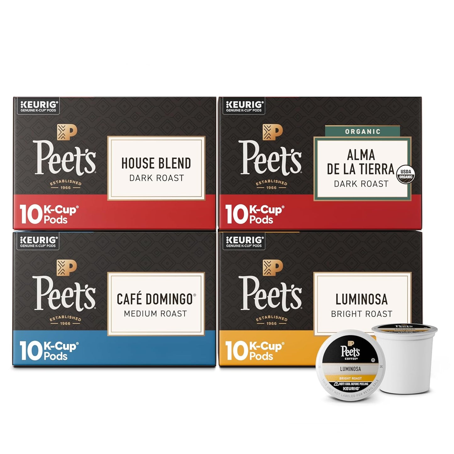 Peet's Coffee Dark Roast K-Cup Pods - Major Dickason's Blend | 75 Count 100% Arabica Coffee