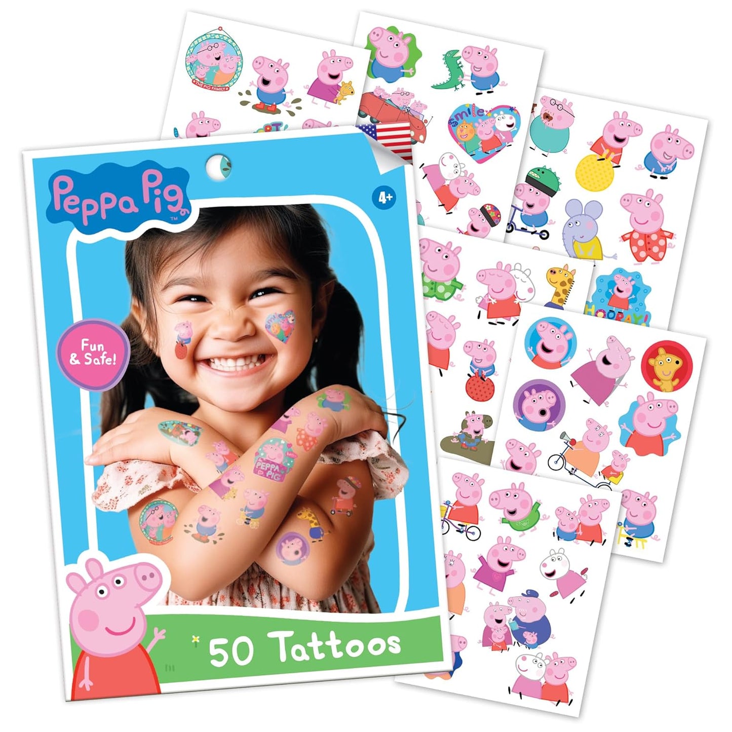 Transformers Temporary Tattoos for Kids - Safe Ink Birthday Party Favors | 50 Pack Set