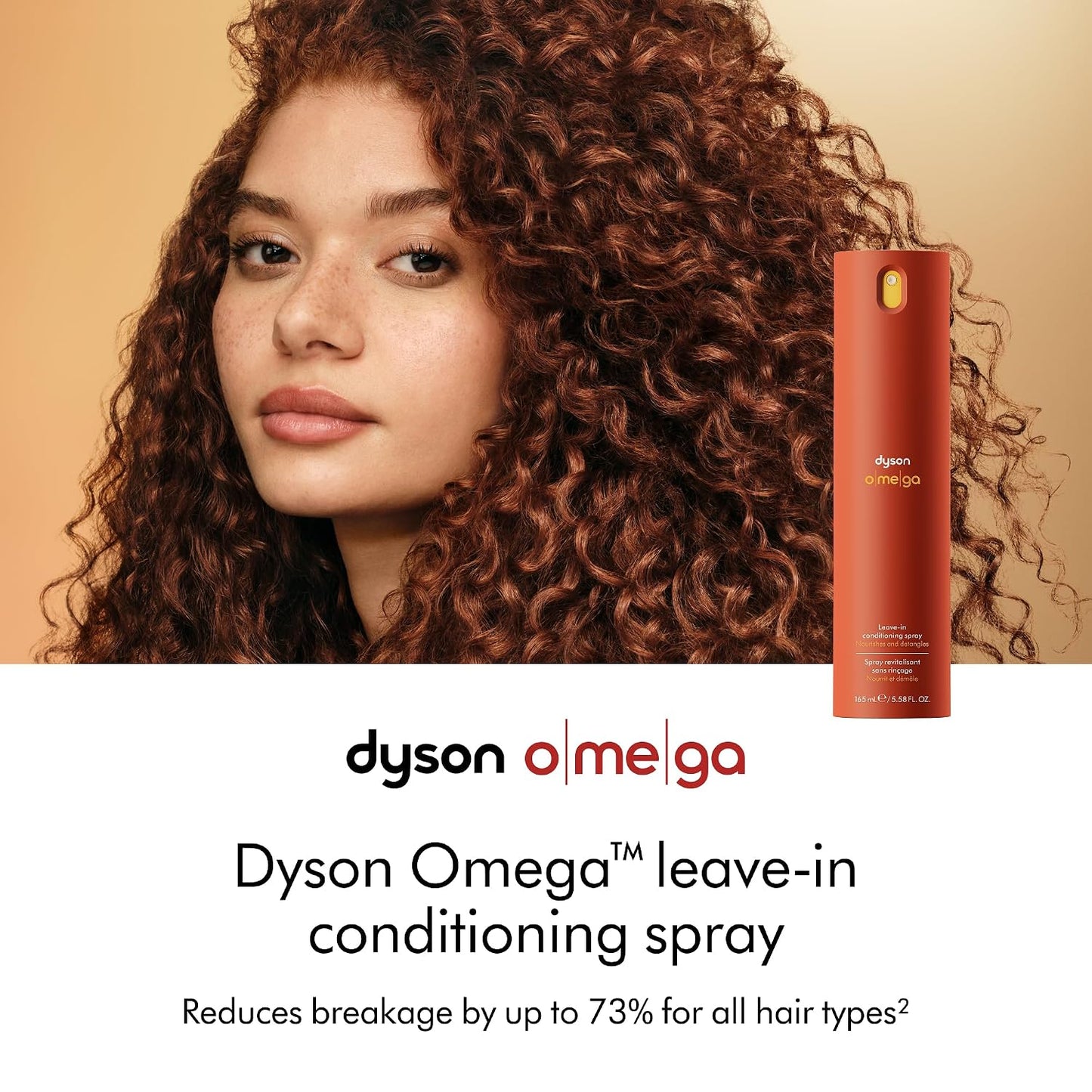 Dyson Omega™ Leave-In Conditioning Spray - Nourishing Hair Treatment for Smooth, Frizz-Free Locks