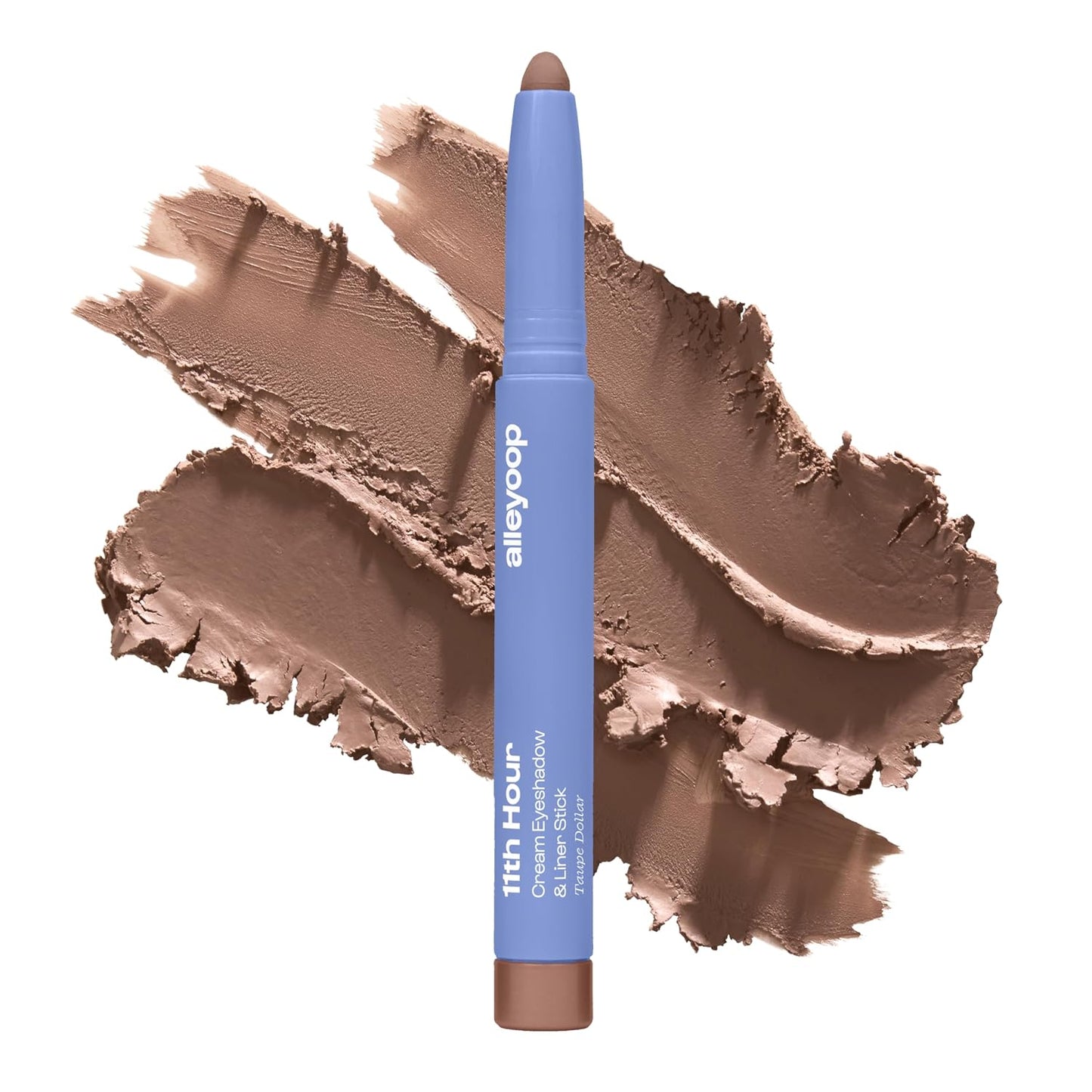 ALLEYOOP 11th Hour Waterproof Cream Eyeshadow Stick - Long-Lasting Shimmer Eye Shadow & Eyeliner | Champagne Color