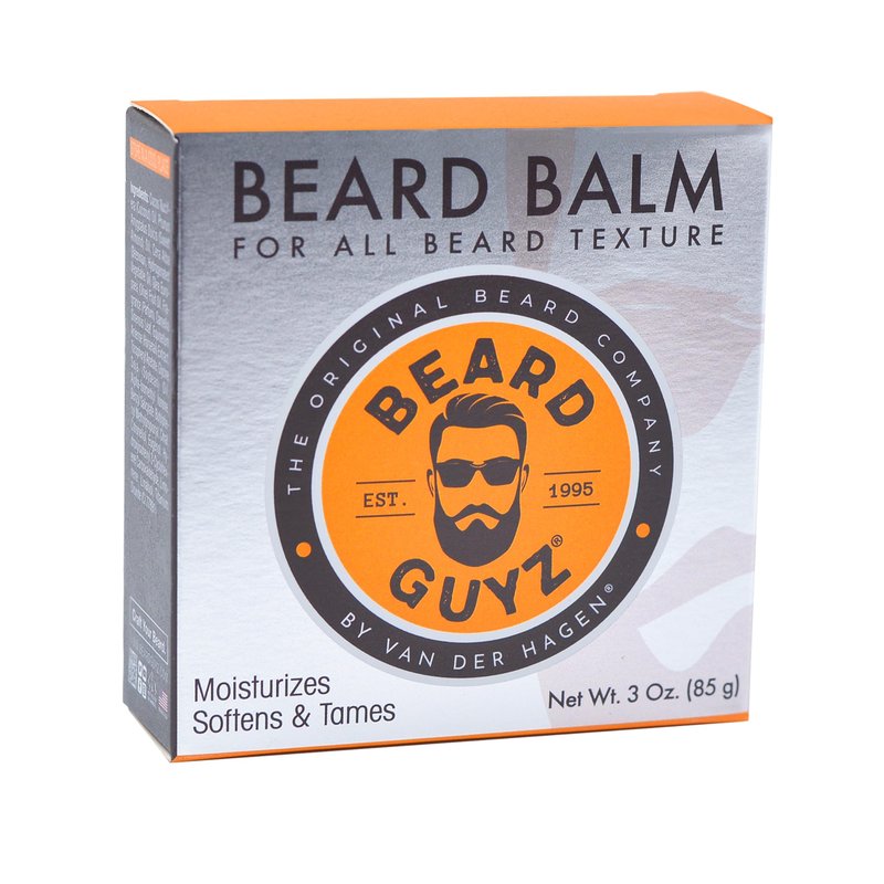 Beard Guyz Beard Balm – Beard Conditioner and Styler for Men, Softens, Tames, and Moisturizes Facial Hair, 3 oz