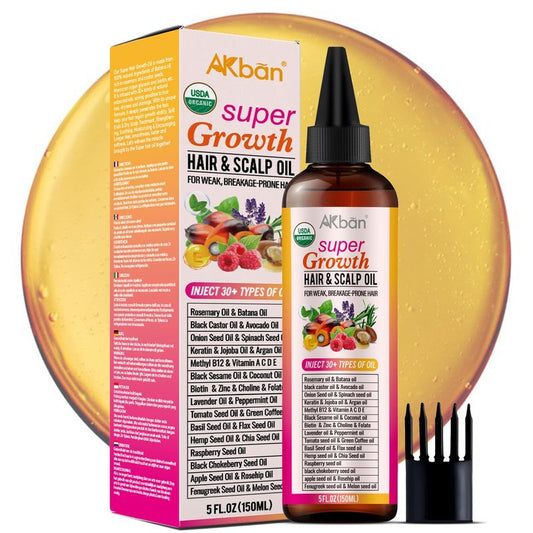Super Blend of Pure Rosemary Oil for Hair Growth with Black Castor, Batana, Argan, Jojoba, Infused with Keratin & Biotin, Blend Scalp and Hair Oil for Hair Strengthening, Moisture, Shine, Protection