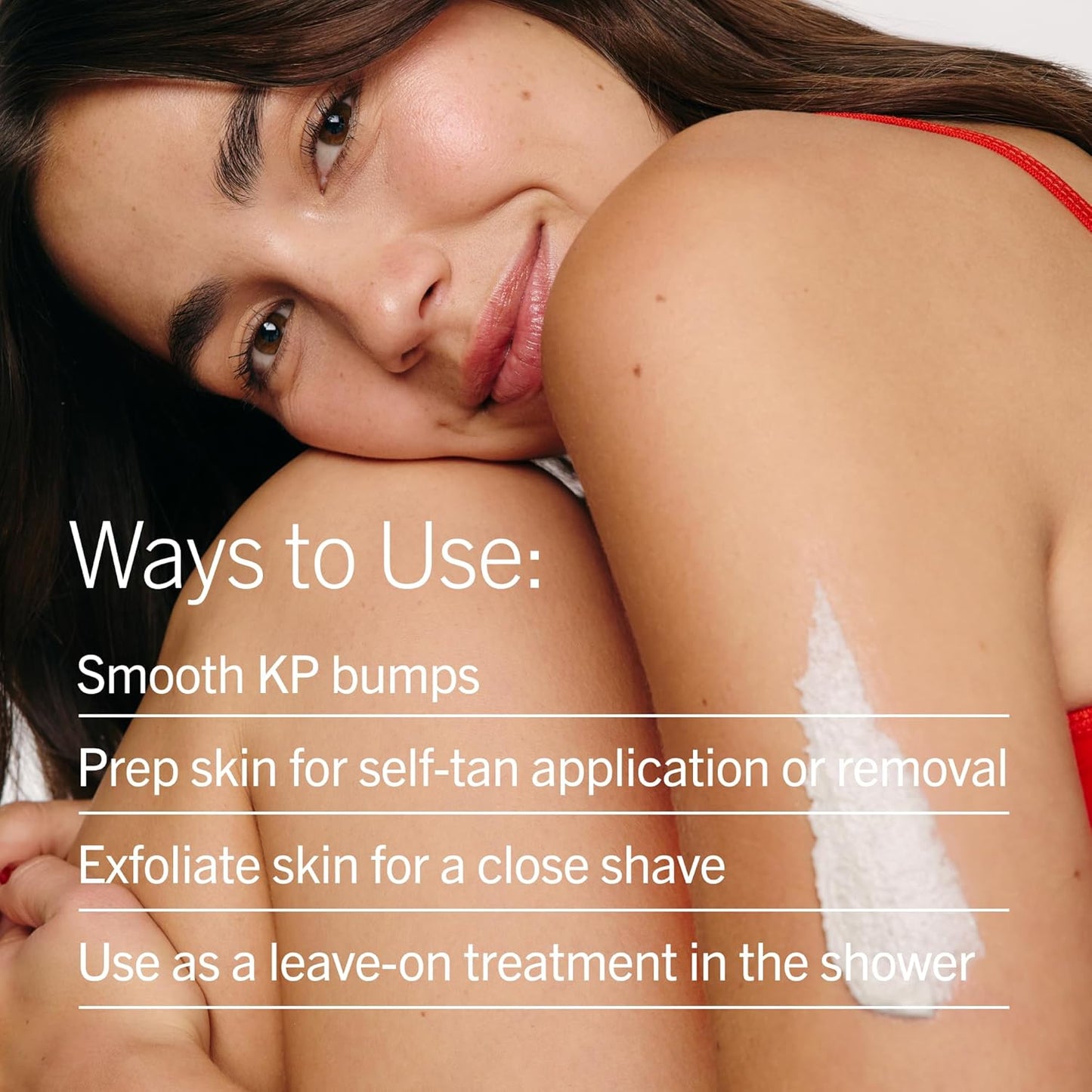 KP Bump Eraser Body Scrub - 10% AHA Exfoliator for Keratosis Pilaris | Smooths Rough Bumps & Uneven Skin Texture