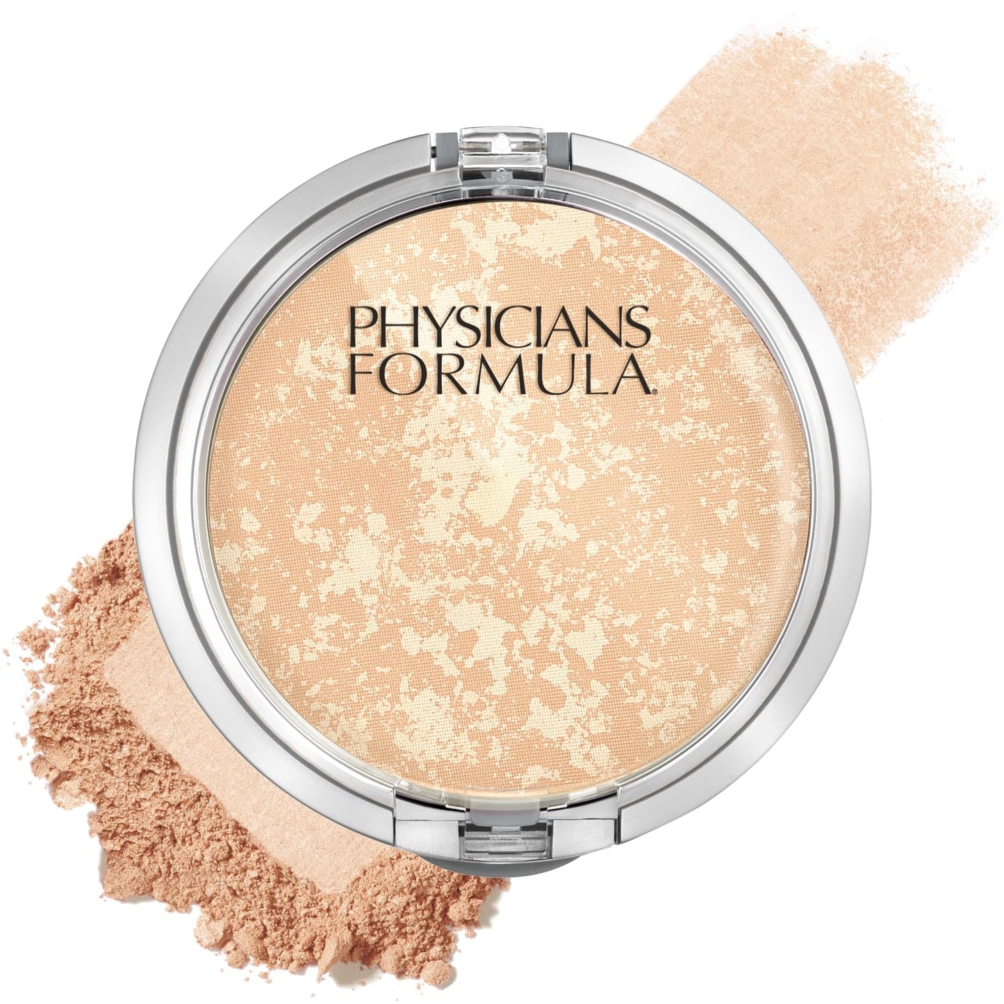 Physicians Formula Mineral Wear - Talc-Free Airbrushing Pressed Powder for Sensitive Skin | Full Coverage, Translucent