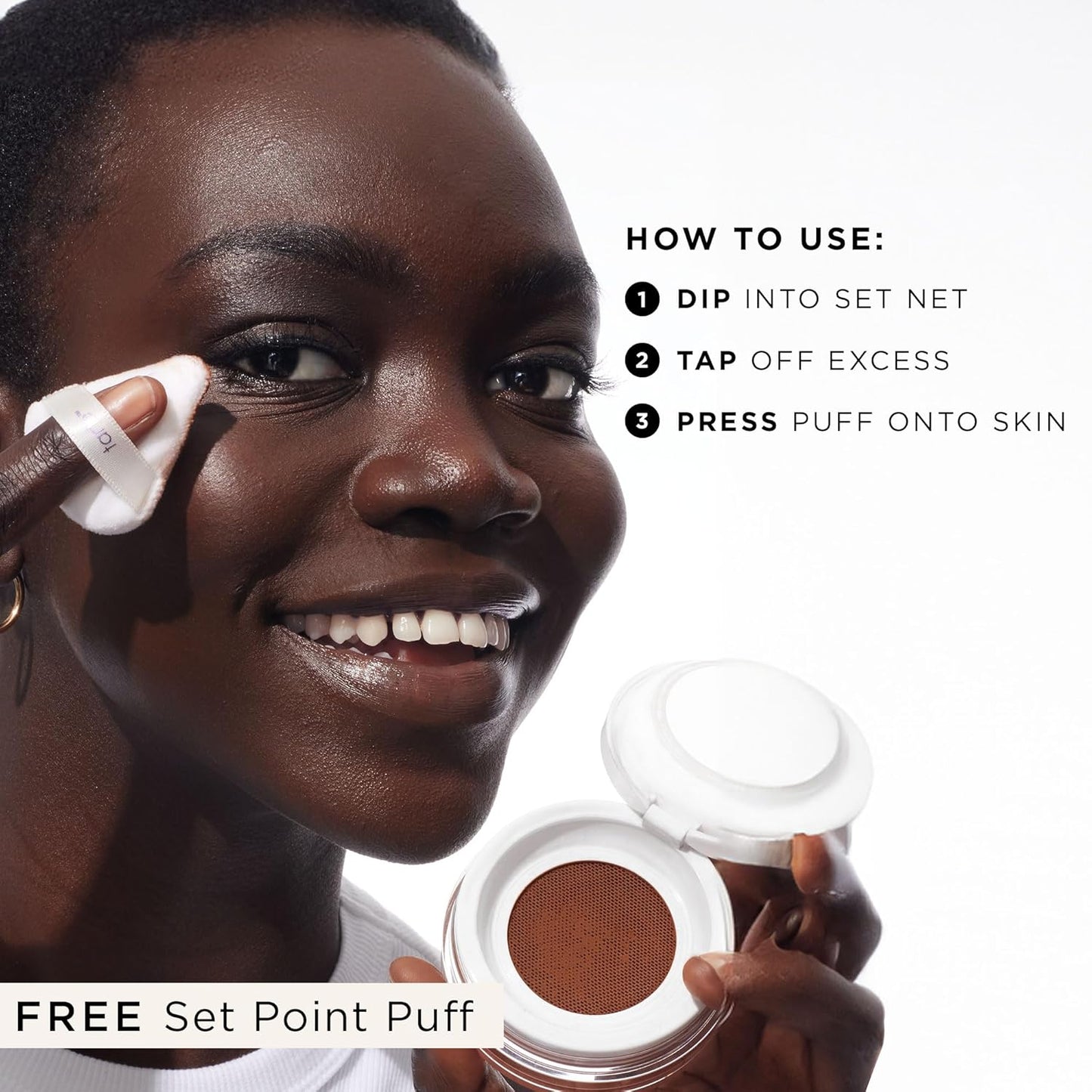 Tarte Creaseless Setting Powder - Lightweight Oil-Absorbing Loose Face Powder for Longwear Finish | Vegan & Cruelty-Free