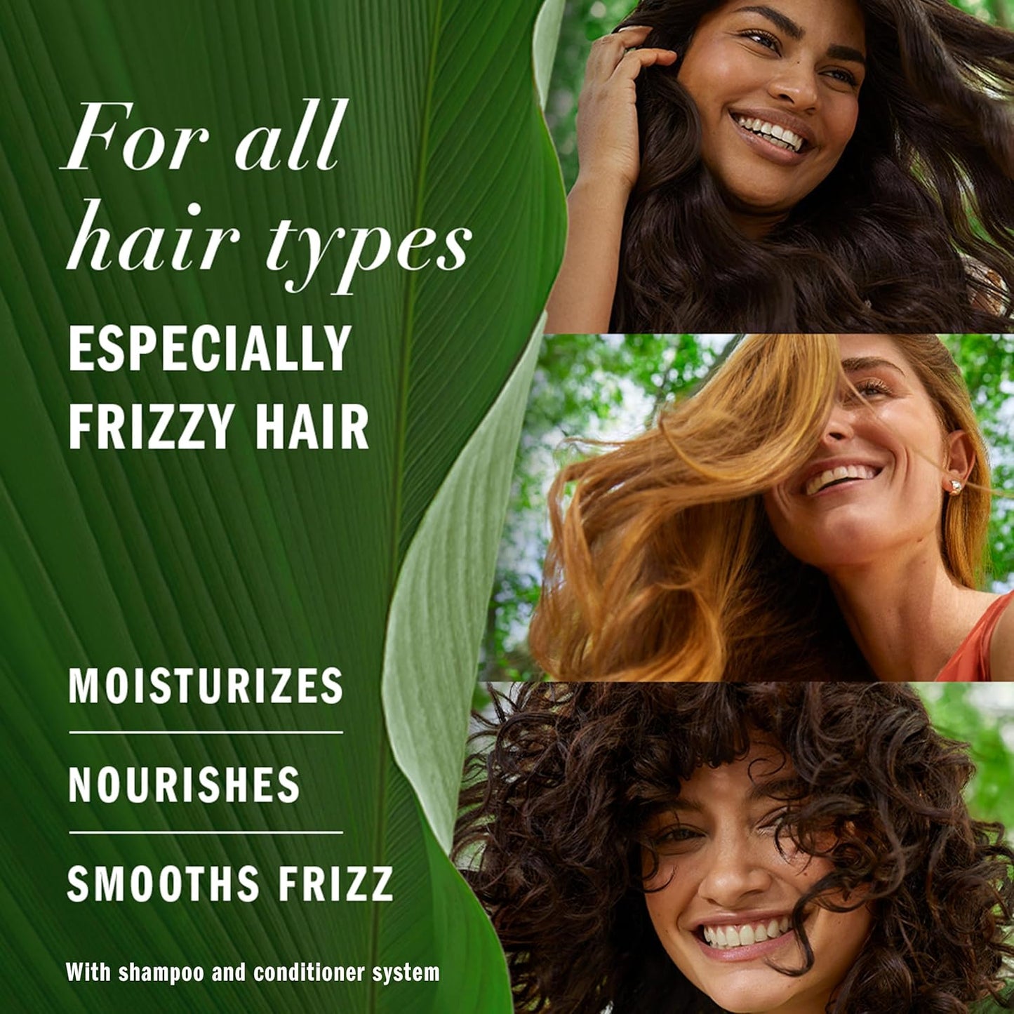 Herbal Essences Bio: Renew Hemp Shampoo - Sulfate-Free Frizz Control | 13.5 Fl Oz