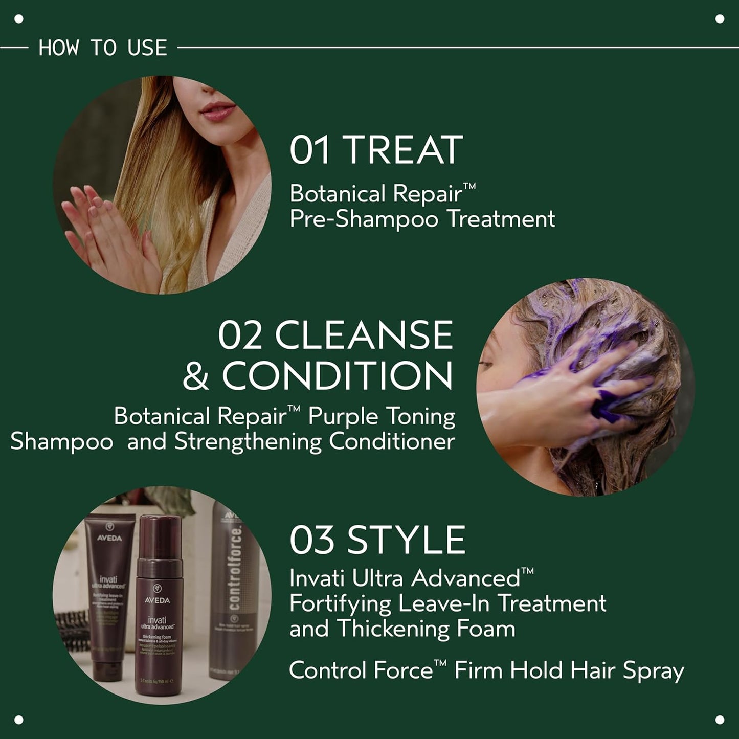 Aveda Purple Toning Shampoo - Botanical Repair for Blonde & Grey Hair | Reduces Brassy Tones | 6.7 fl oz