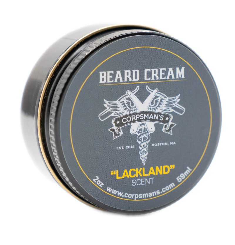 Corpsman's BEARD CREAM | Beard Conditioner with Shea Butter | 2 ounces (LACKLAND)
