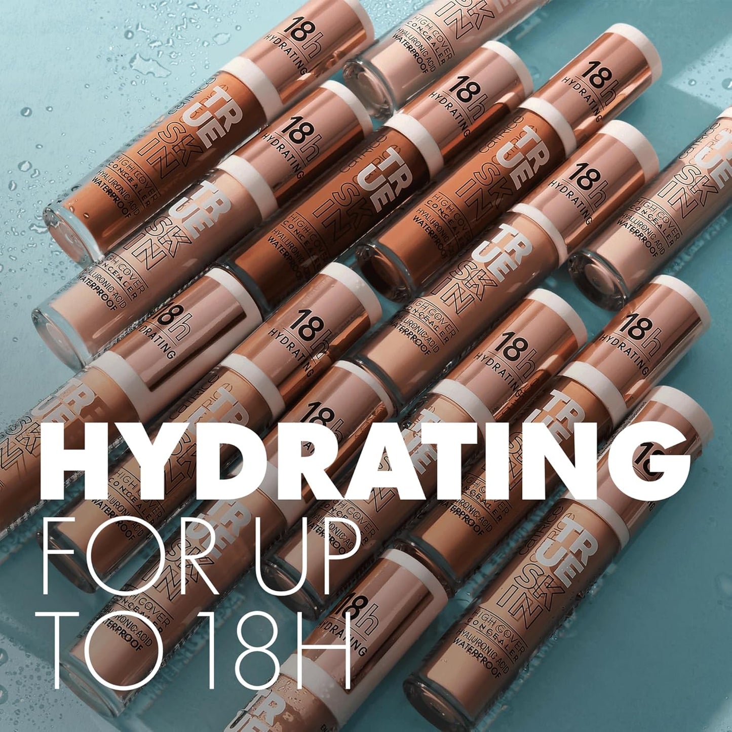 Catrice True Skin High Cover Concealer - Waterproof & Lightweight | 032 Neutral Biscuit, 18-Hour Wear, Vegan