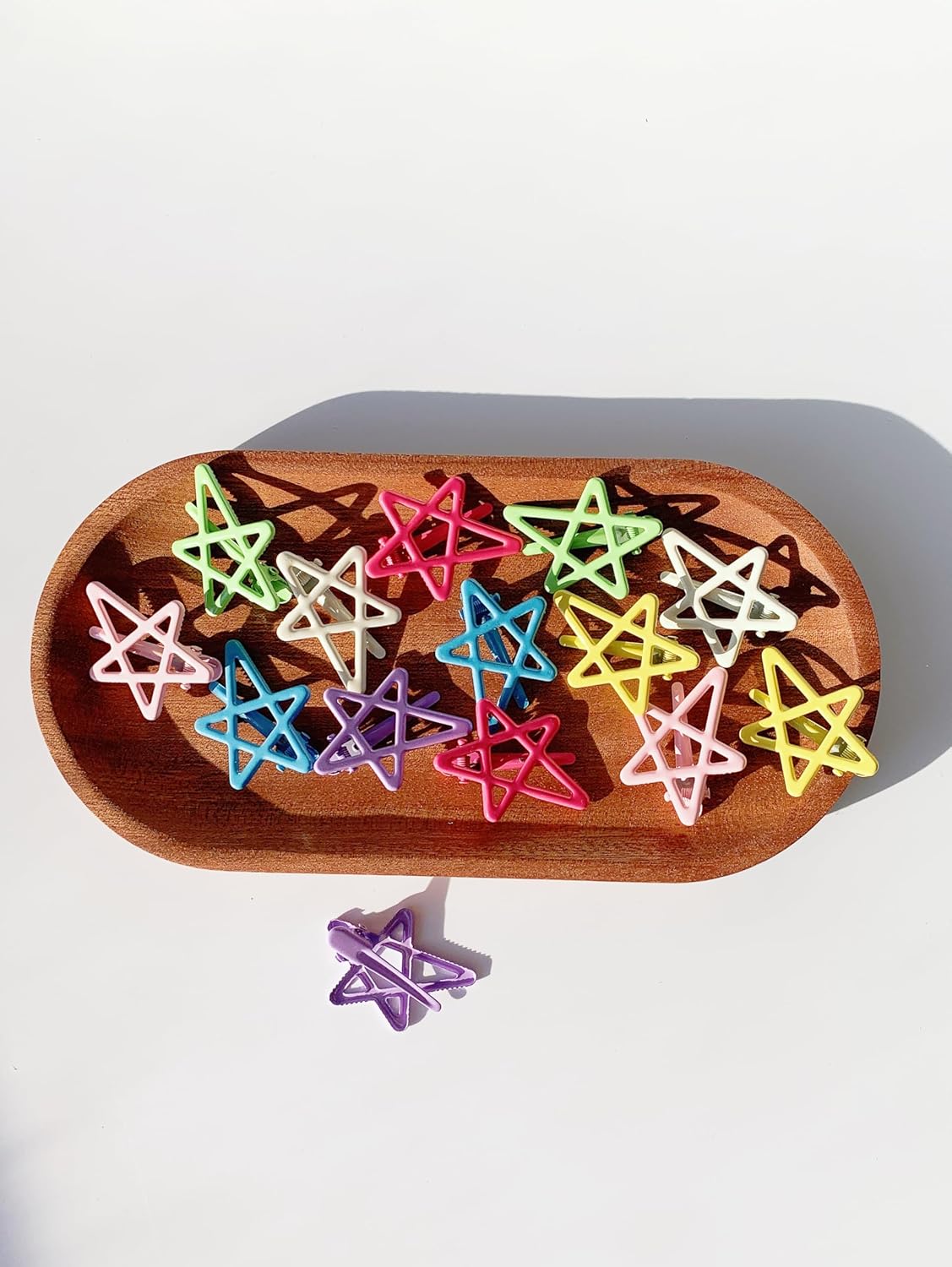 Cute Metal Star Hair Clips - 14 PCS No-Slip Barrettes for Thick & Thin Hair | Perfect for Women & Girls
