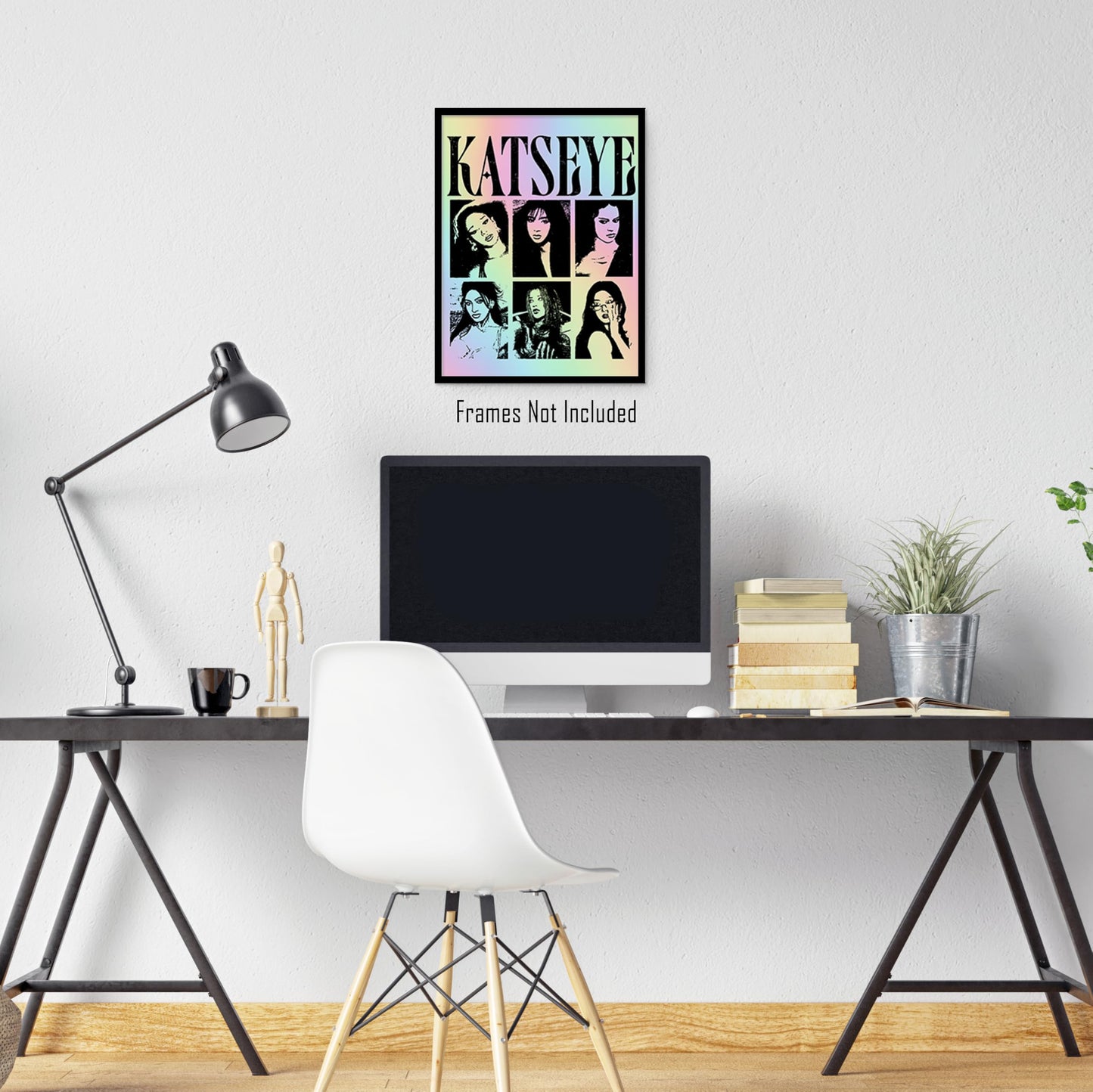 Katseye Poster (UNFRAMED 12 x 16) Kpop Group Music Singers Wall Art Teen Girl Room Wall Art Prints Bedroom Dorm