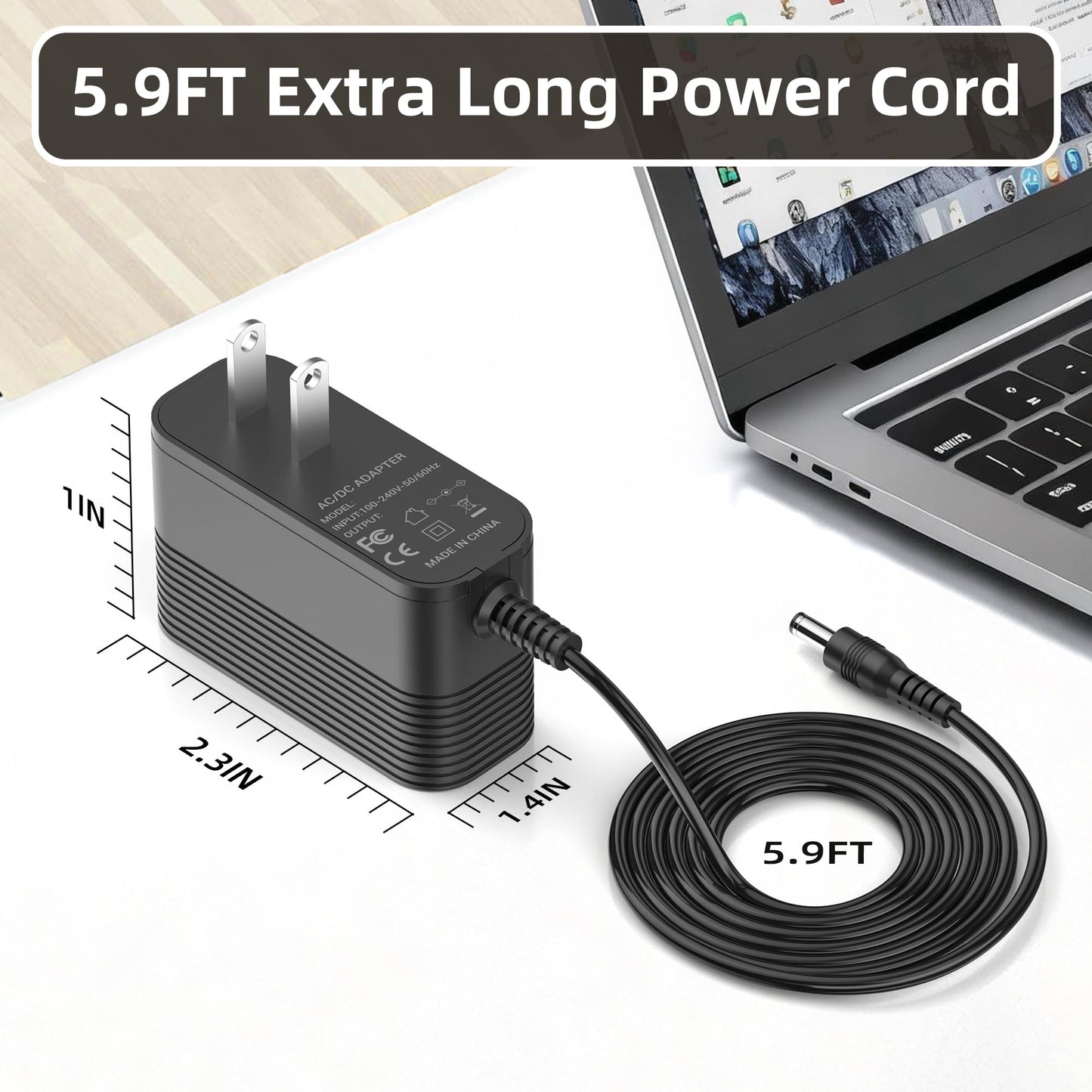 Charger for Theragun Mini 1.0 Compatible with Therabody Theragun Mini 1.0 / Prime G4,15V AC Replacement Power Adapter Supply Cord