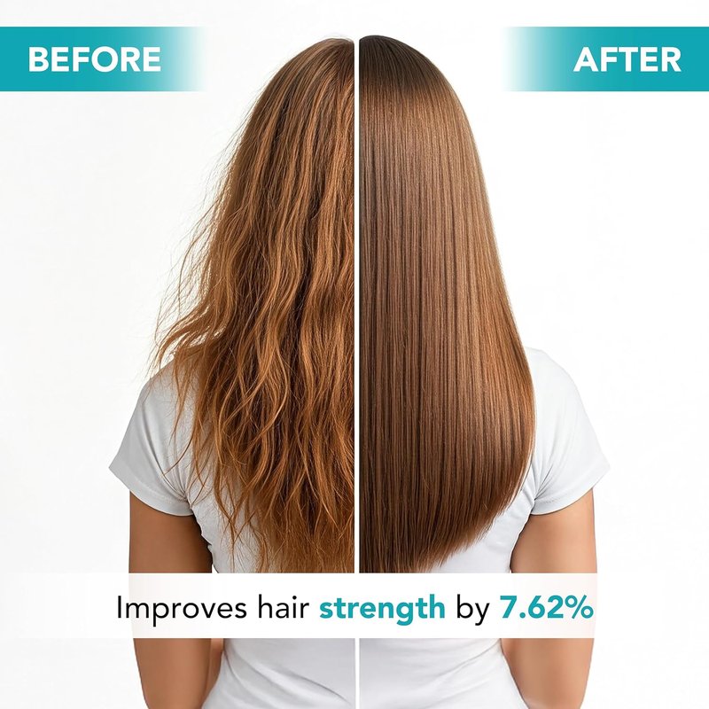 100% Pure Argan & Biotin Oil for Hair Growth - Nourishing Hair Treatment Oil 6.7 Fl Oz | Infused with Coconut Oil for Repairing Dry, Damaged Hair
