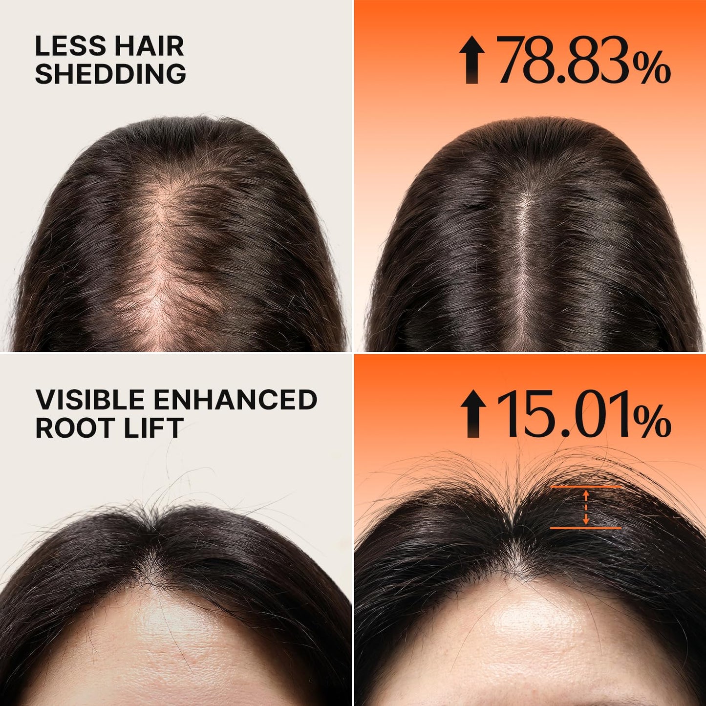lilyeve GrowTurn 3D Volume Shampoo with Built-in Brush – For Thinning Hair & Fuller-Looking Volume, Hair loss, Gentle Scalp Care | 6.76 Fl Oz